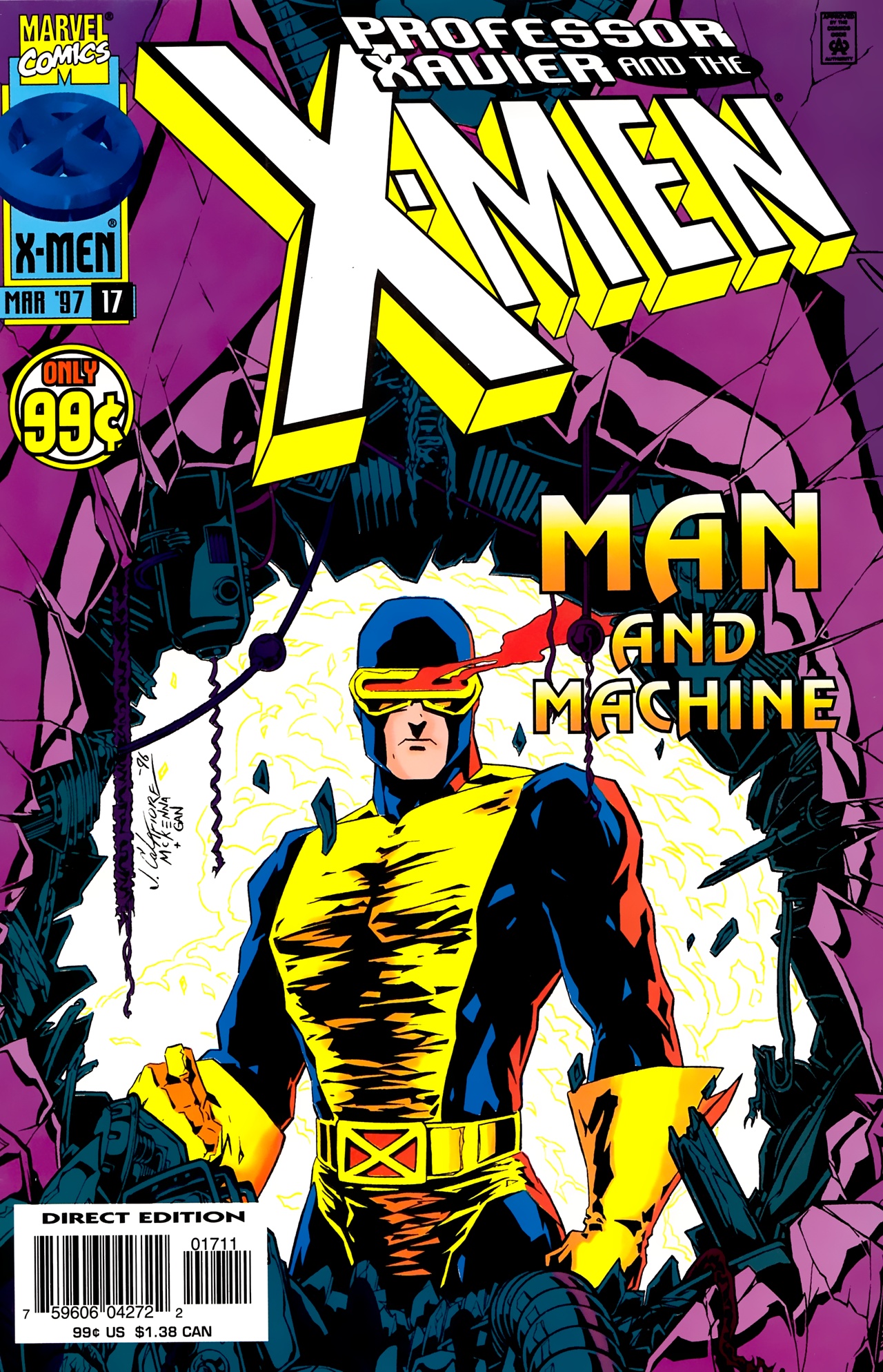 Read online Professor Xavier and the X-Men comic -  Issue #17 - 1
