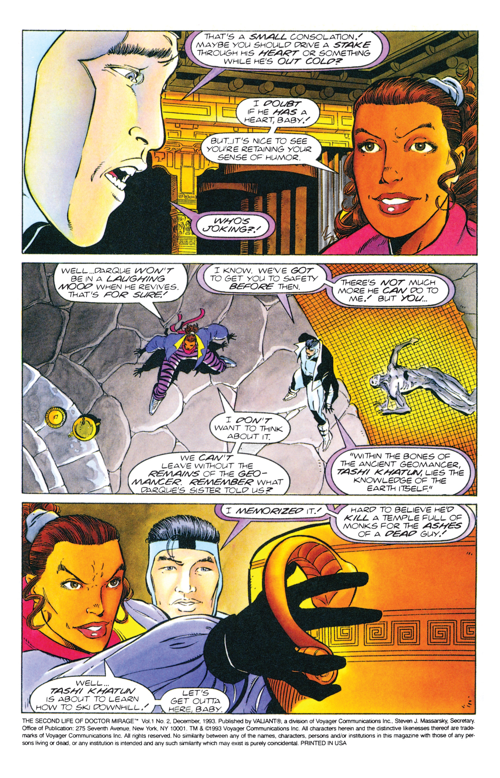 Read online The Second Life of Doctor Mirage comic -  Issue #2 - 3