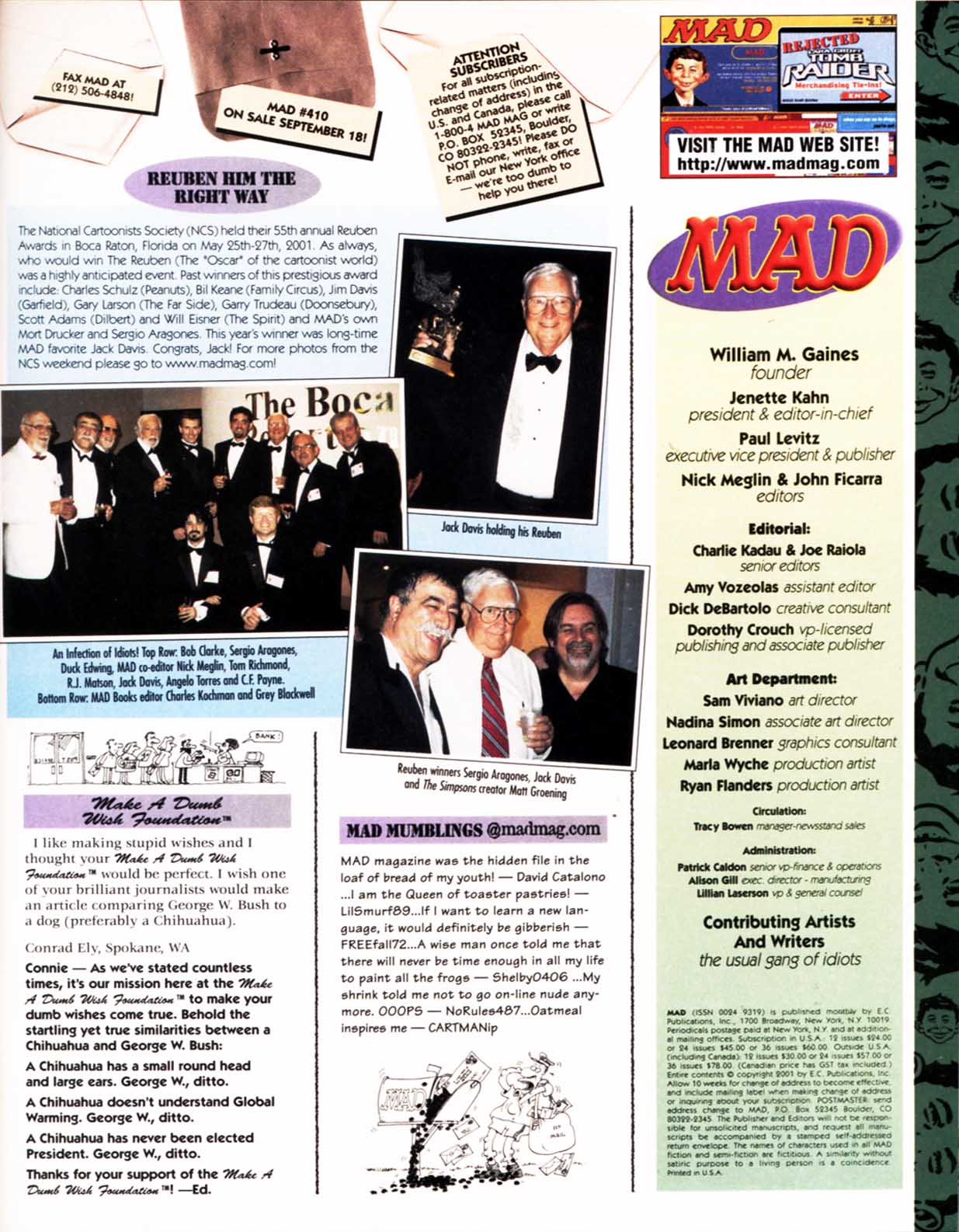 Read online MAD comic -  Issue #409 - 7