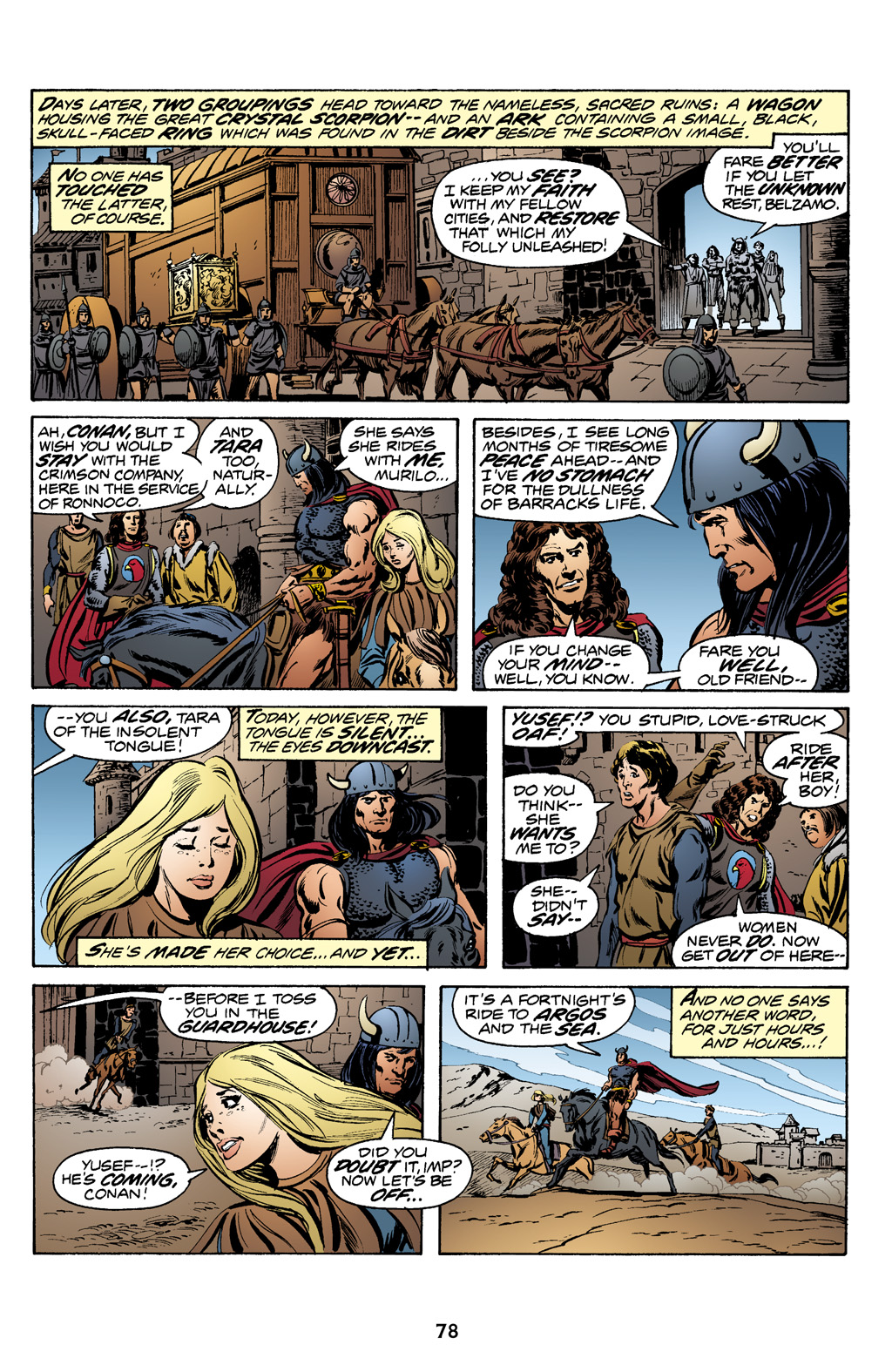 Read online The Chronicles of Conan comic -  Issue # TPB 8 (Part 1) - 78