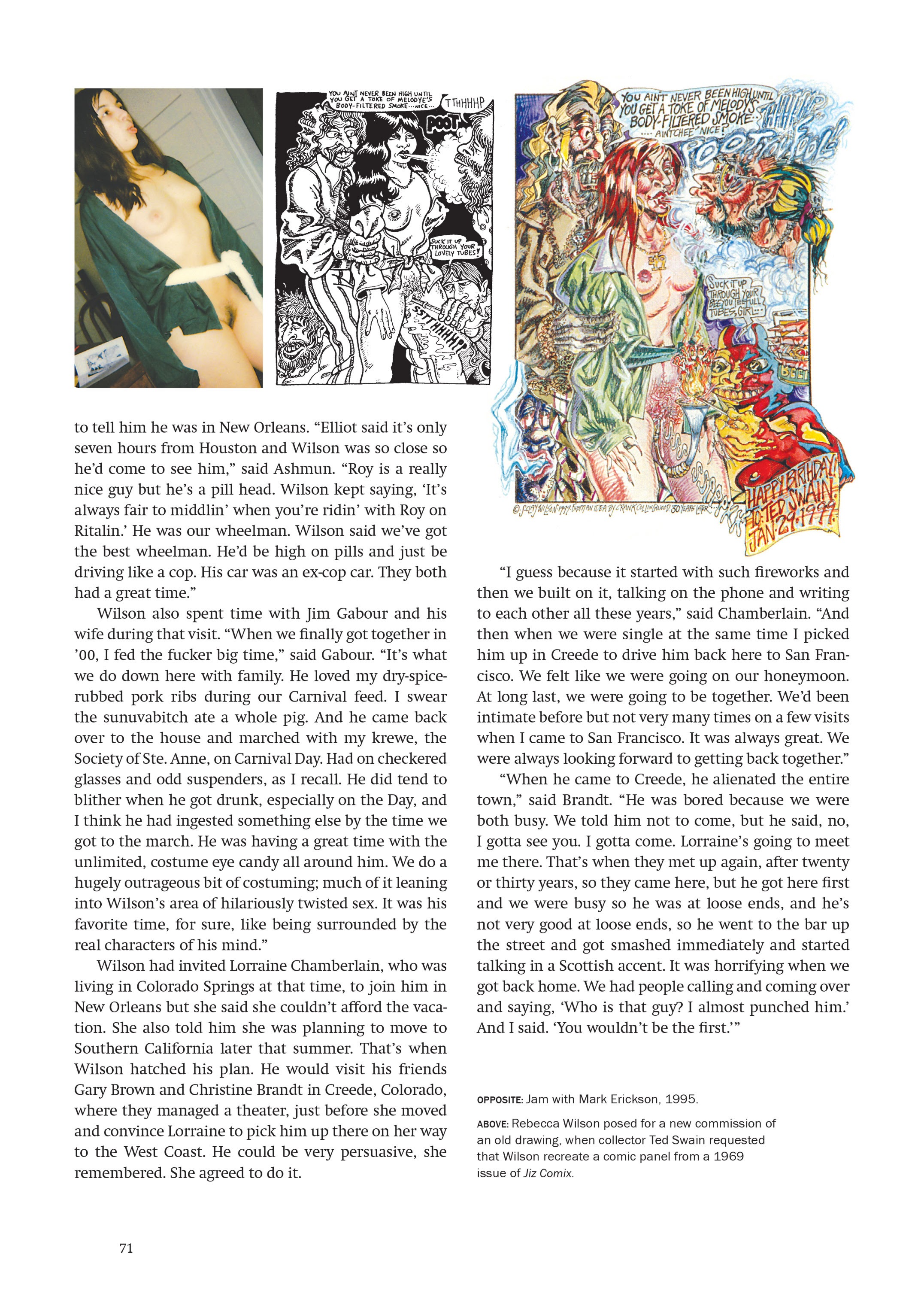 Read online The Mythology of S. Clay Wilson comic -  Issue # Belgian Lace from Hell (Part 1) - 73
