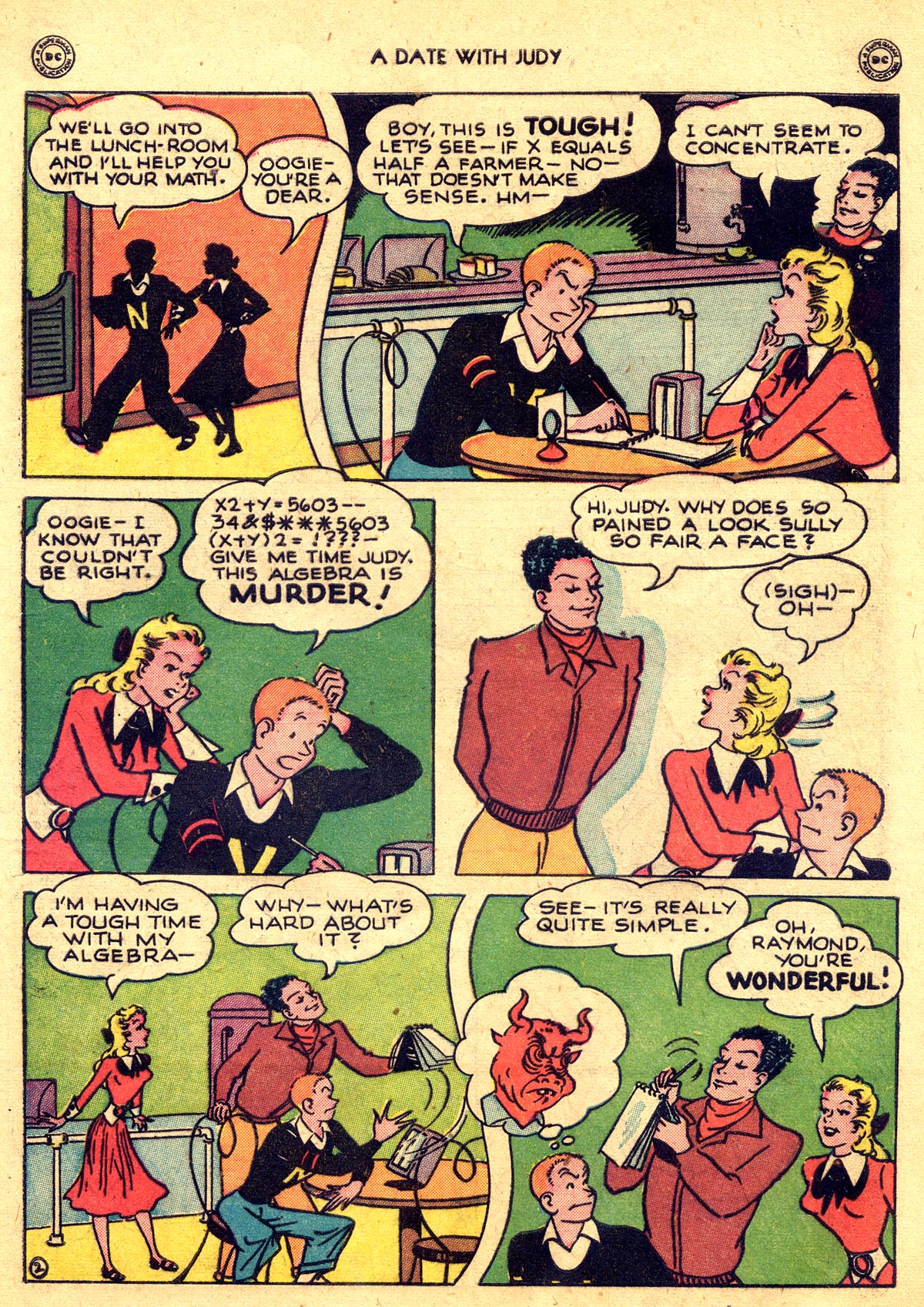 Read online A Date with Judy comic -  Issue #4 - 13