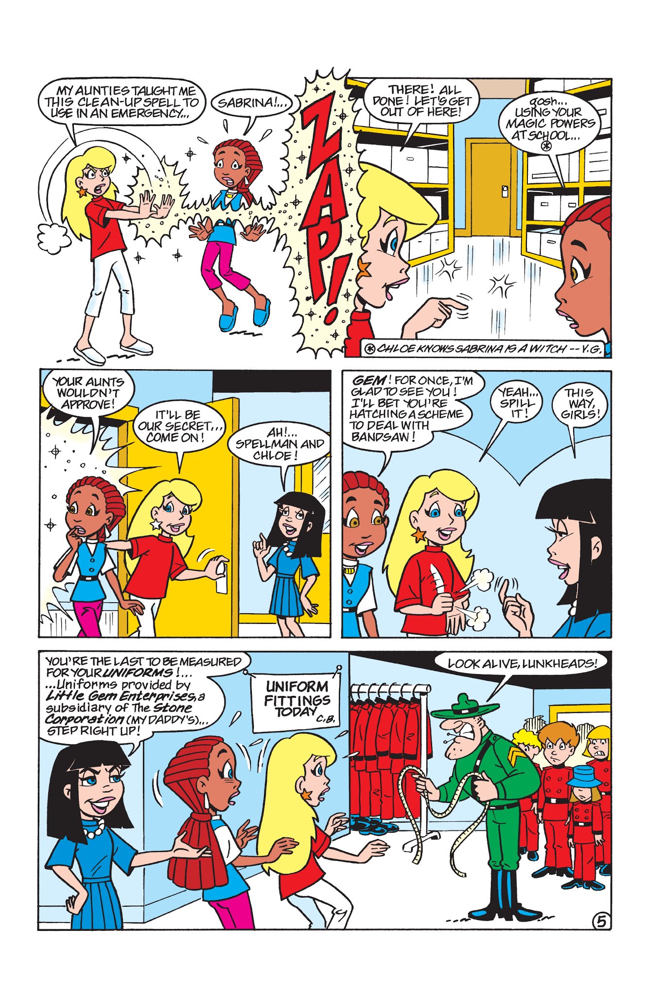 Read online Sabrina the Teenage Witch (2000) comic -  Issue #36 - 6