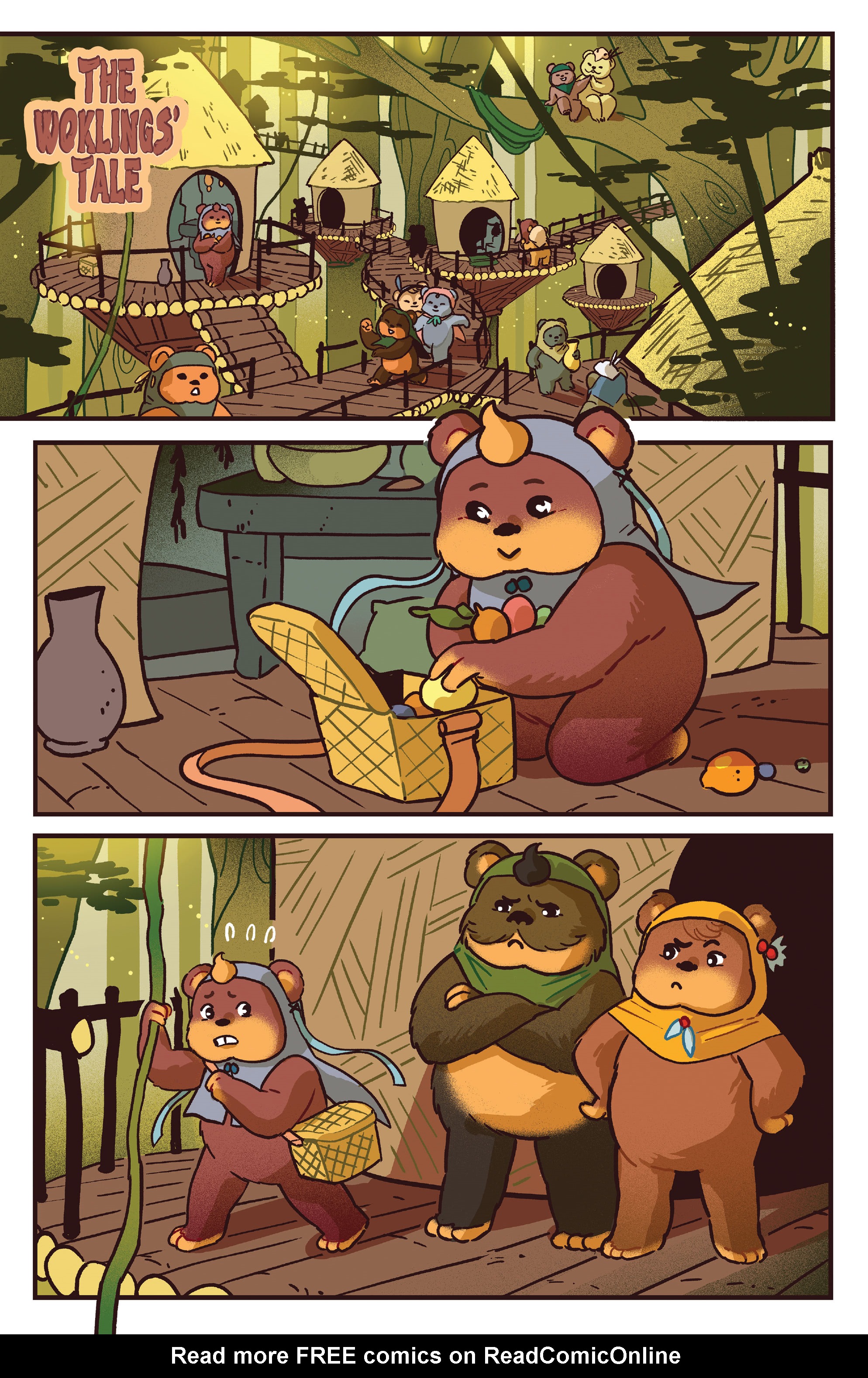 Read online Star Wars: Return Of The Jedi - Ewoks comic -  Issue #1 - 5