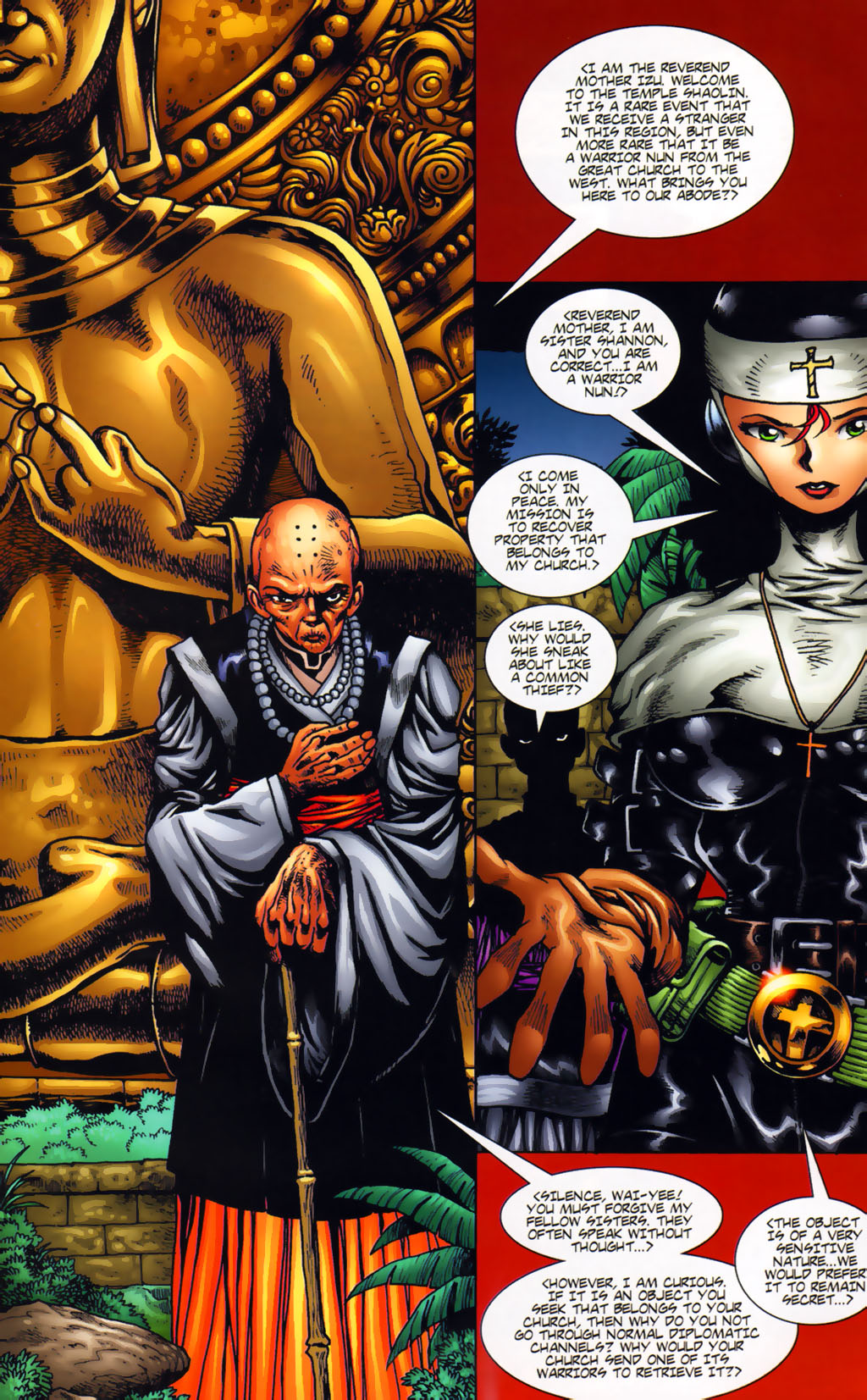 Read online Warrior Nun Areala: Resurrection comic -  Issue #2 - 11