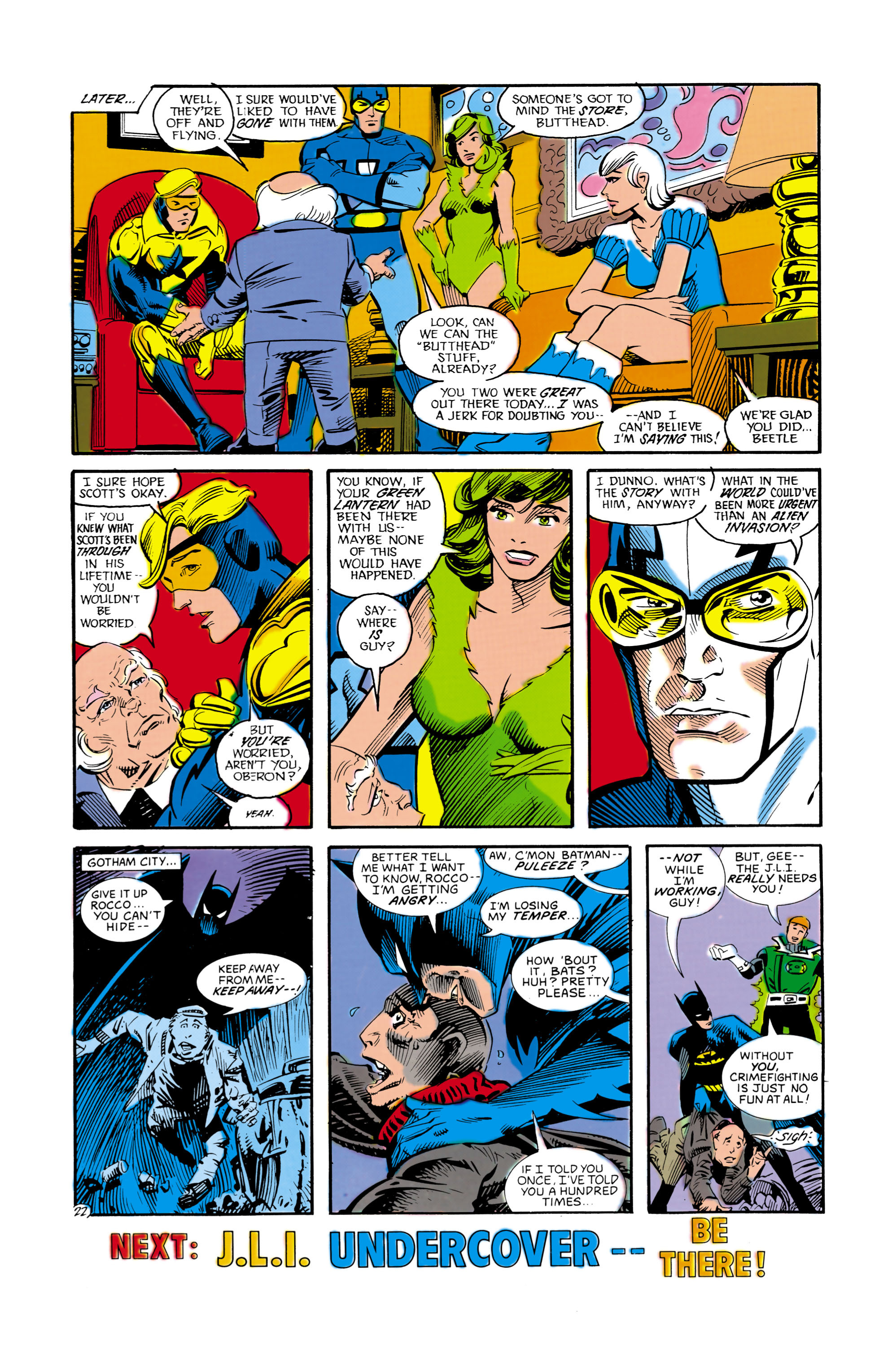 Read online Justice League International (1987) comic -  Issue #15 - 23