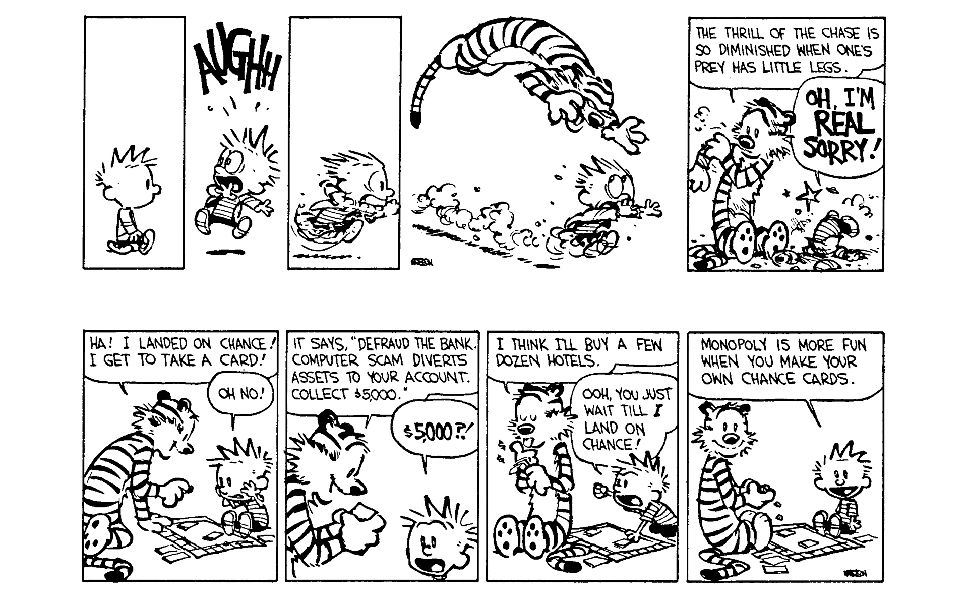 Read online Calvin and Hobbes comic -  Issue #7 - 150