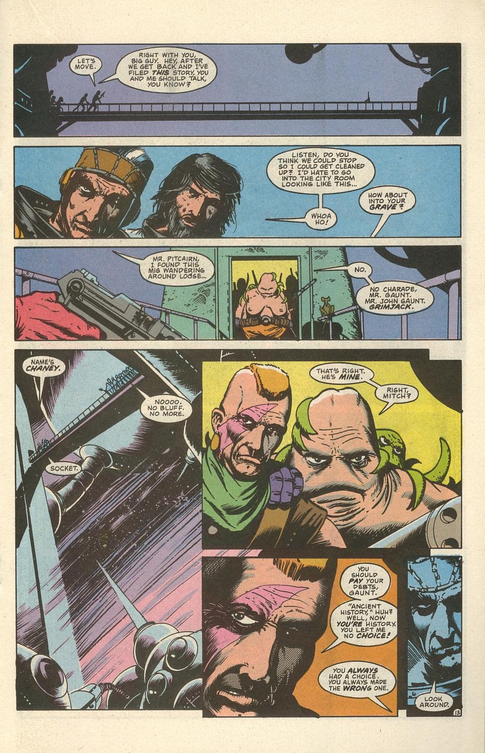 Read online Grimjack comic -  Issue #14 - 17