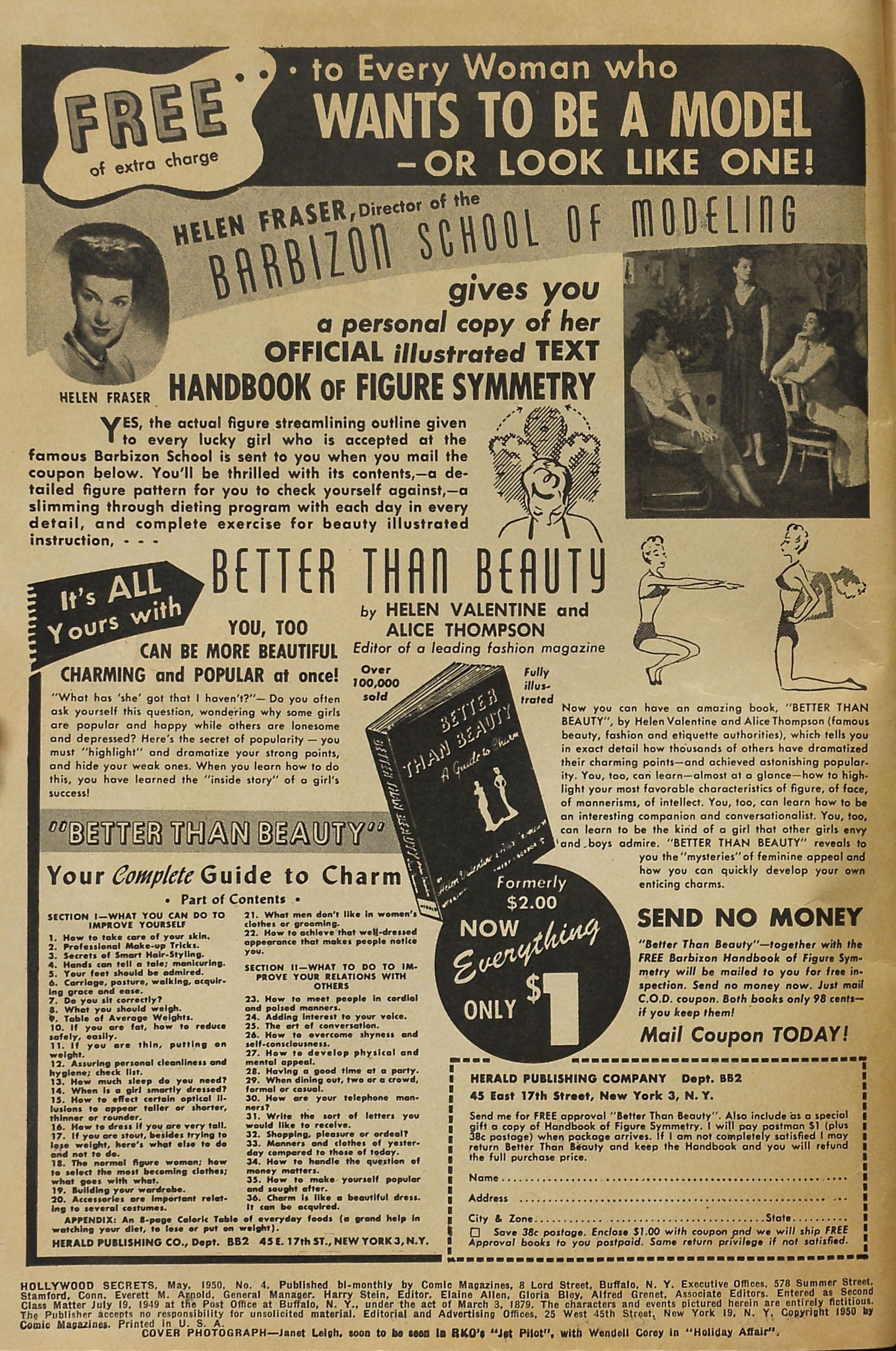 Read online Hollywood Secrets comic -  Issue #4 - 2