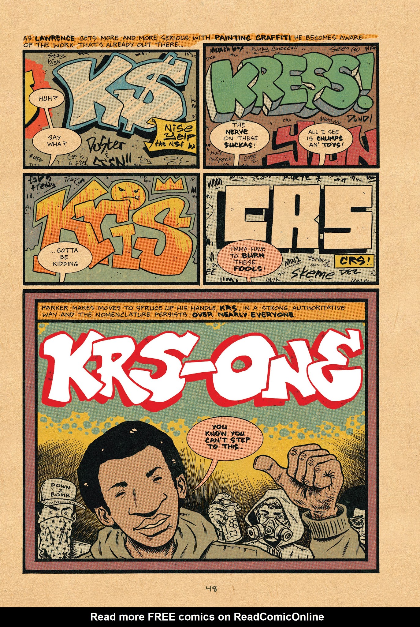 Read online Hip Hop Family Tree (2013) comic -  Issue # TPB 3 - 50
