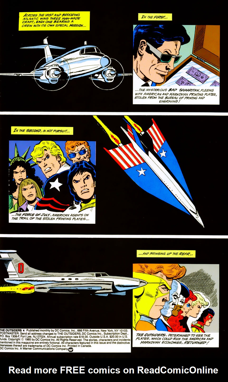 Read online Adventures of the Outsiders comic -  Issue #42 - 2