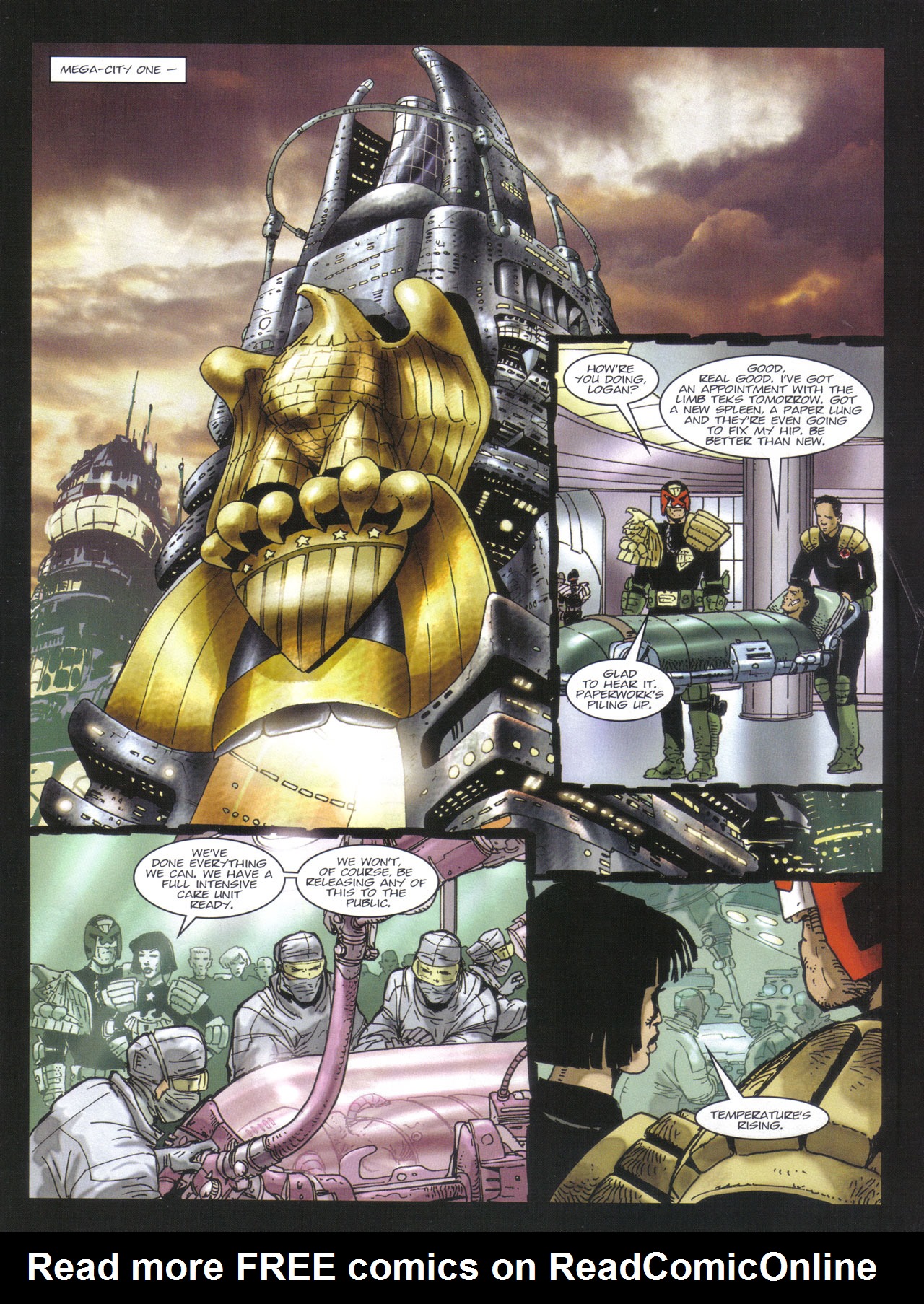 Read online Judge Dredd Origins comic -  Issue # TPB - 136