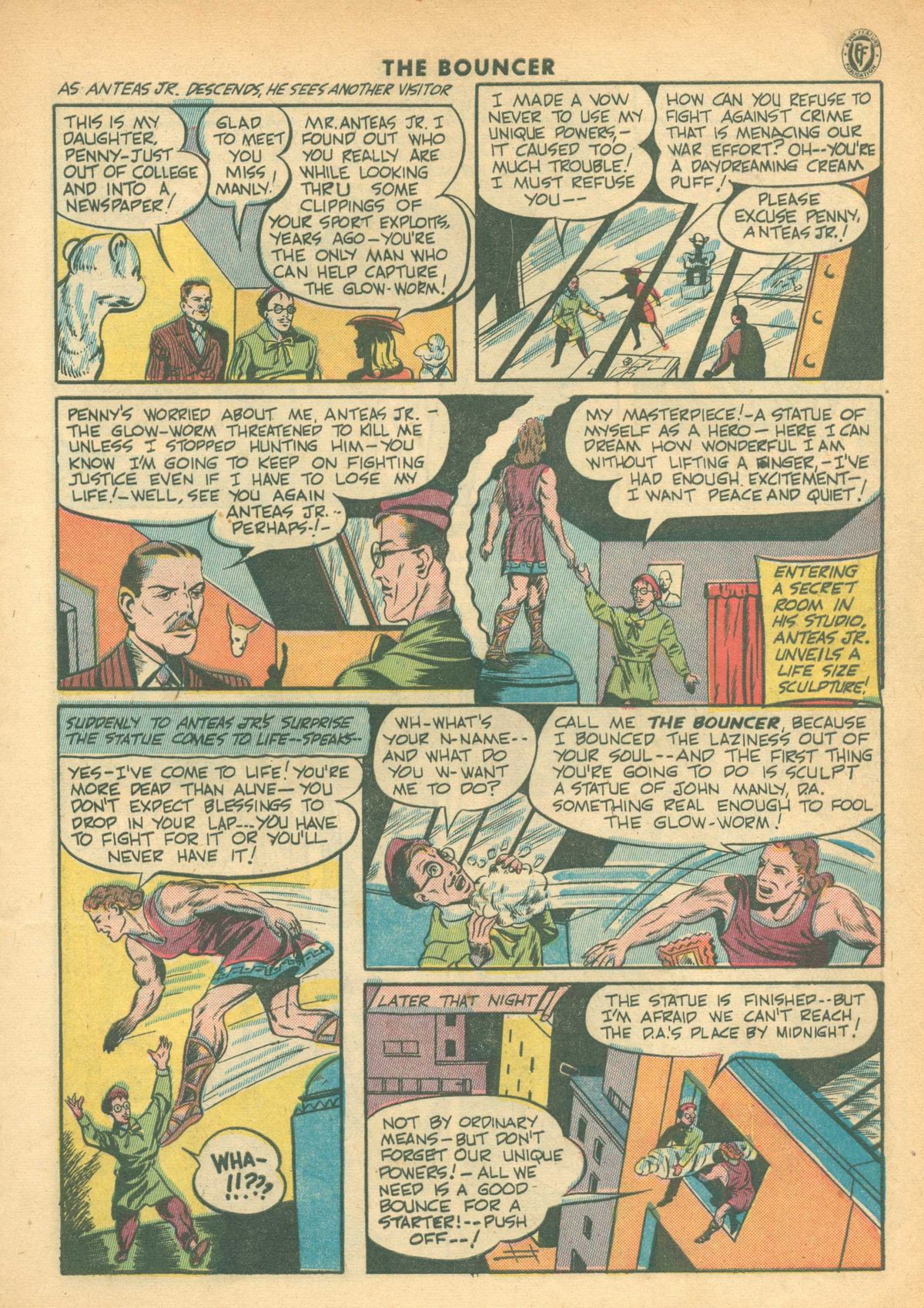Read online The Bouncer (1944) comic -  Issue #11 - 7