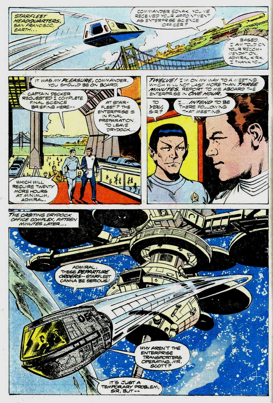 Read online Star Trek (1980) comic -  Issue #1 - 8