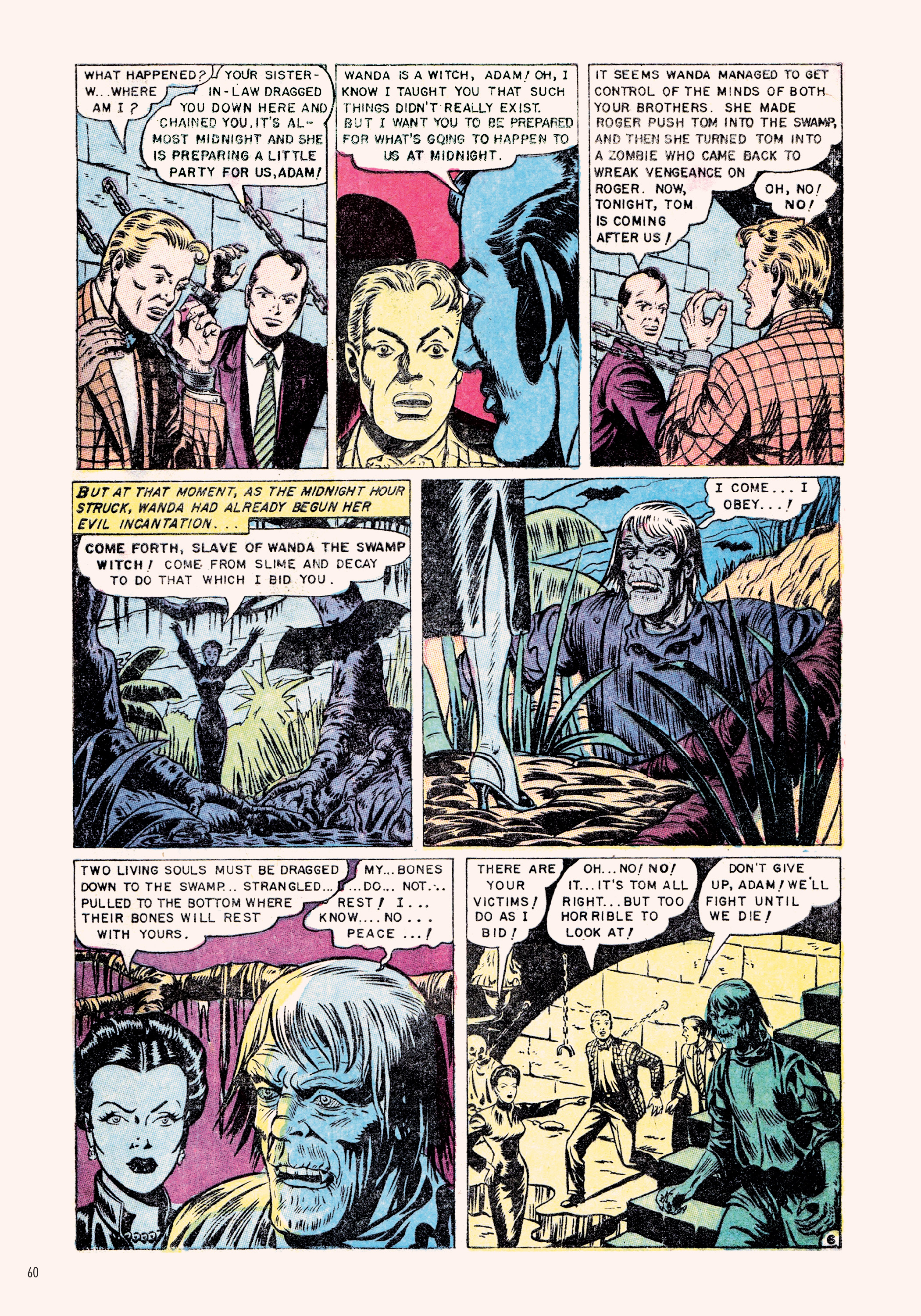 Read online Classic Monsters of Pre-Code Horror Comics: Swamp Monsters comic -  Issue # TPB - 60