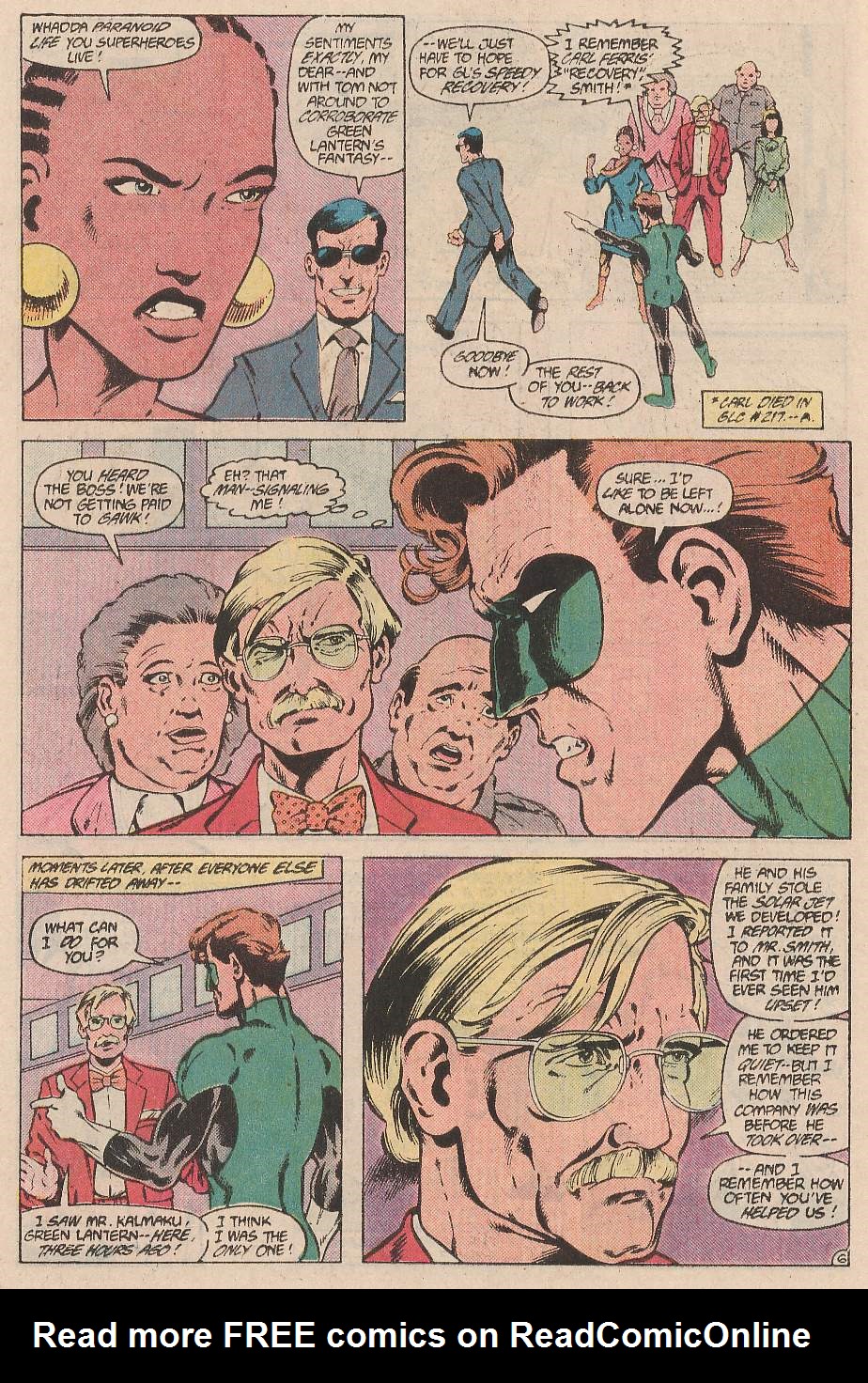 Read online Green Lantern (1960) comic -  Issue #220 - 7