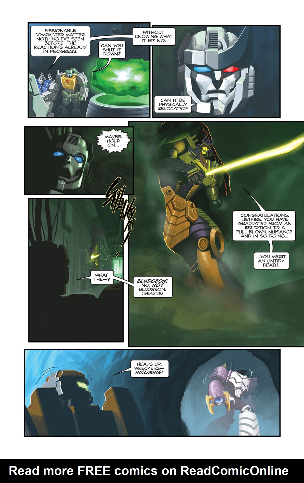 Read online Transformers Spotlight: Sideswipe comic -  Issue # Full - 12