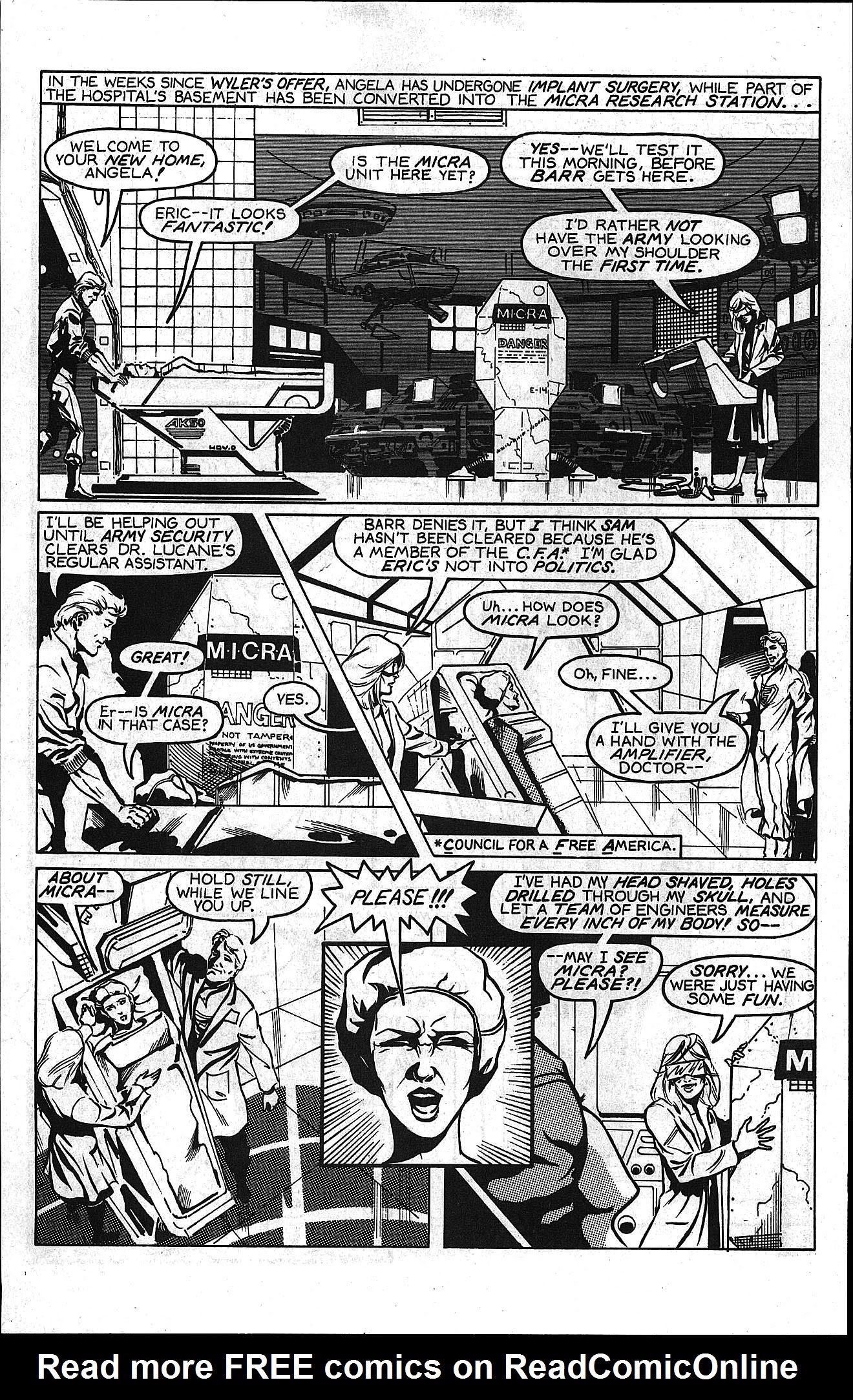 Read online MICRA: Mind Controlled Remote Automaton comic -  Issue #1 - 29