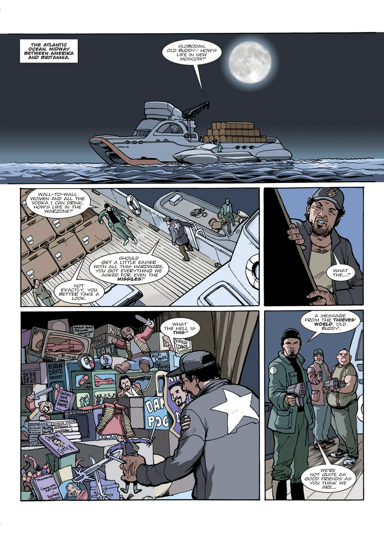 Read online Nikolai Dante comic -  Issue # TPB 9 - 34