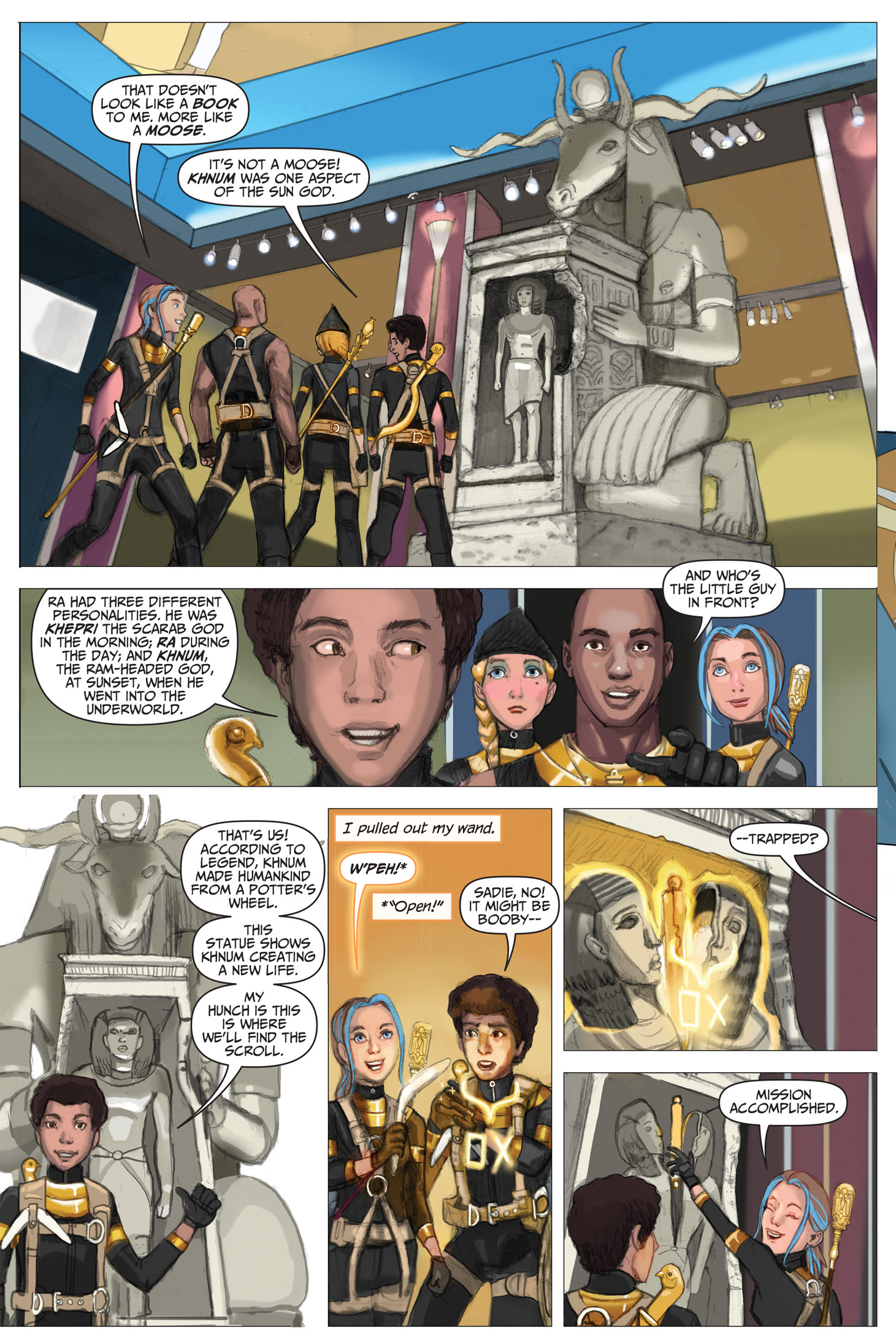 Read online The Kane Chronicles comic -  Issue # TPB 2 - 8