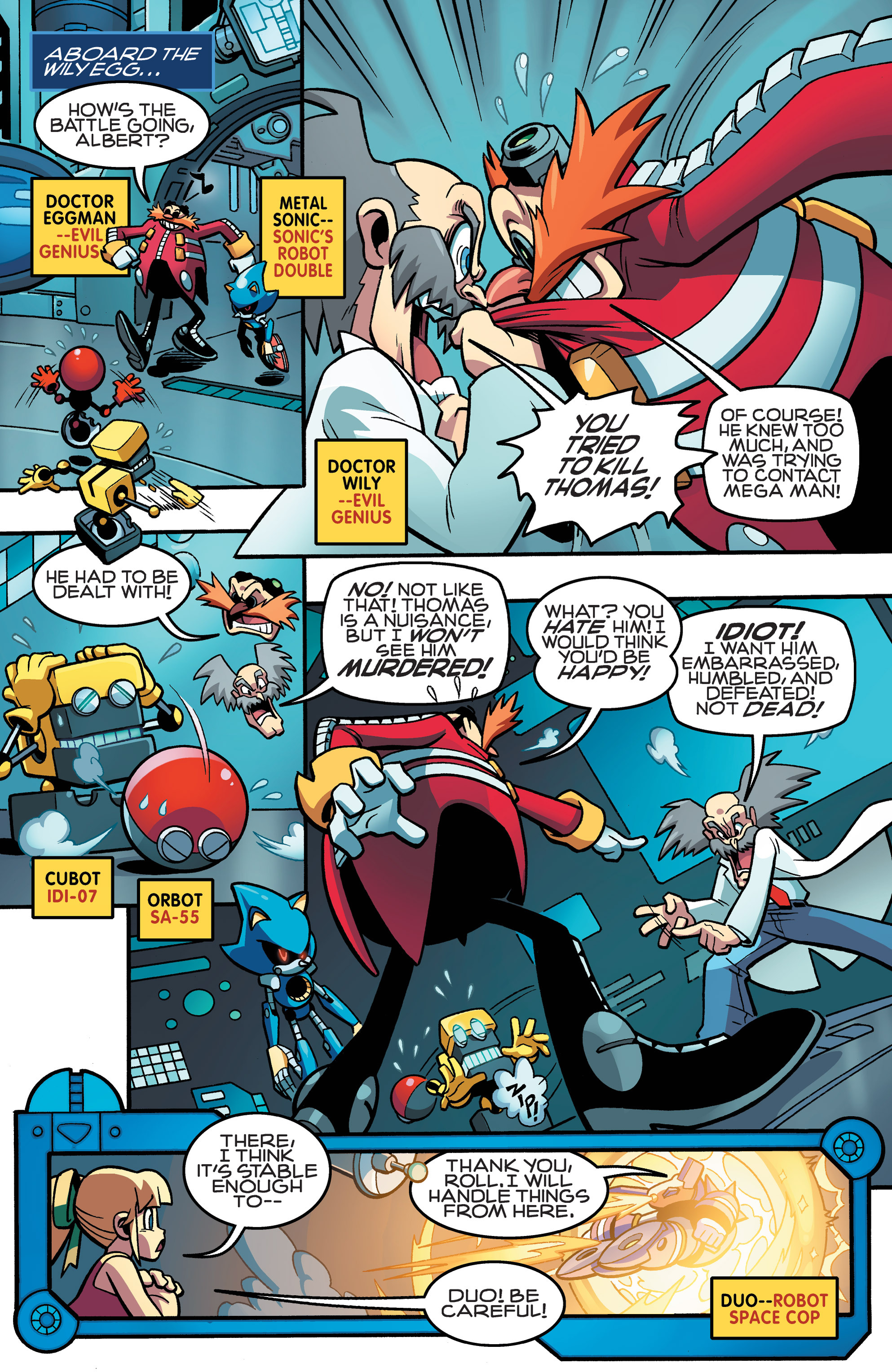 Read online Sonic Mega Man Worlds Collide comic -  Issue # Vol 3 - 55
