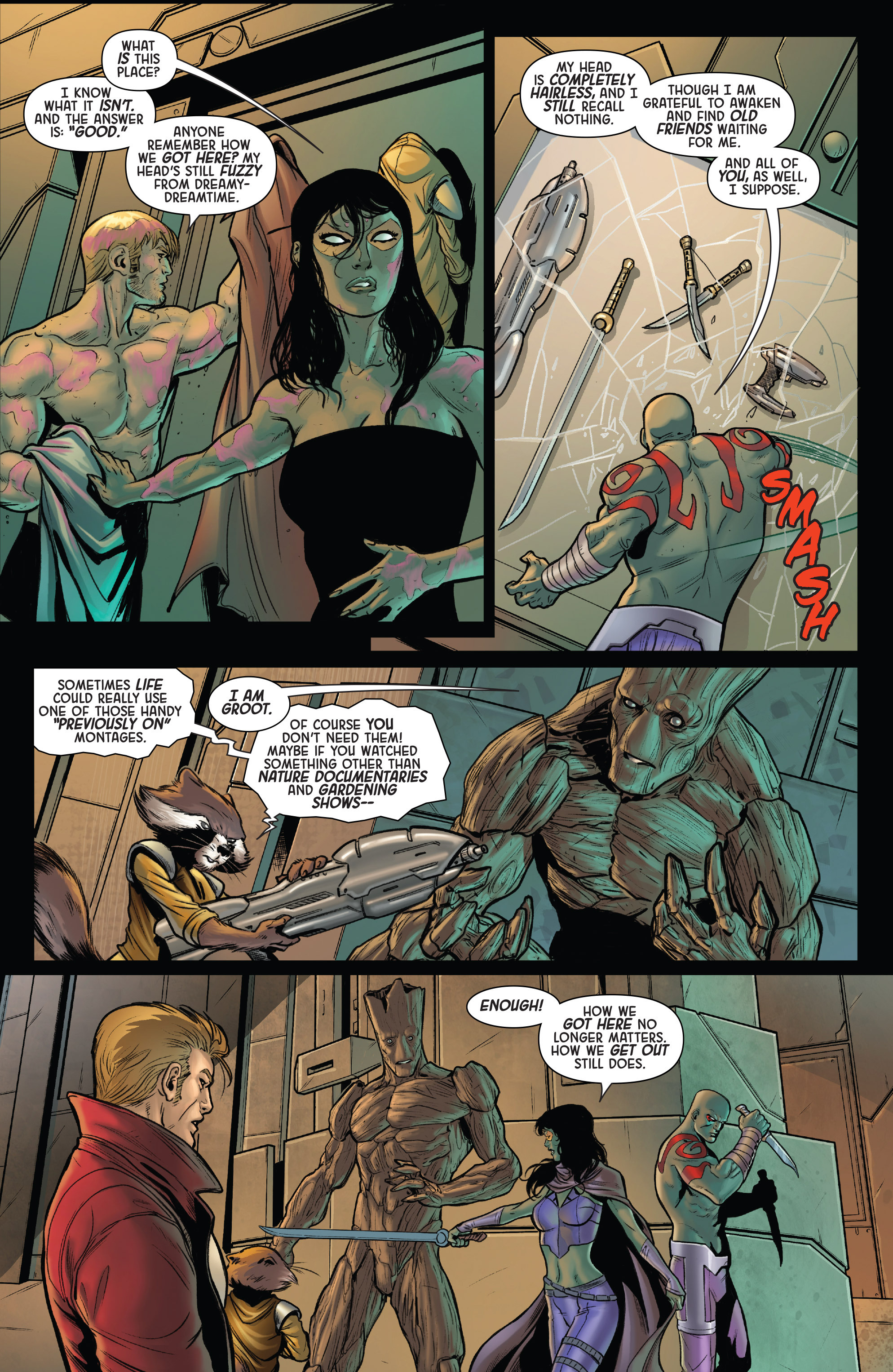 Read online Guardians of the Galaxy: Dream On comic -  Issue # Full - 9