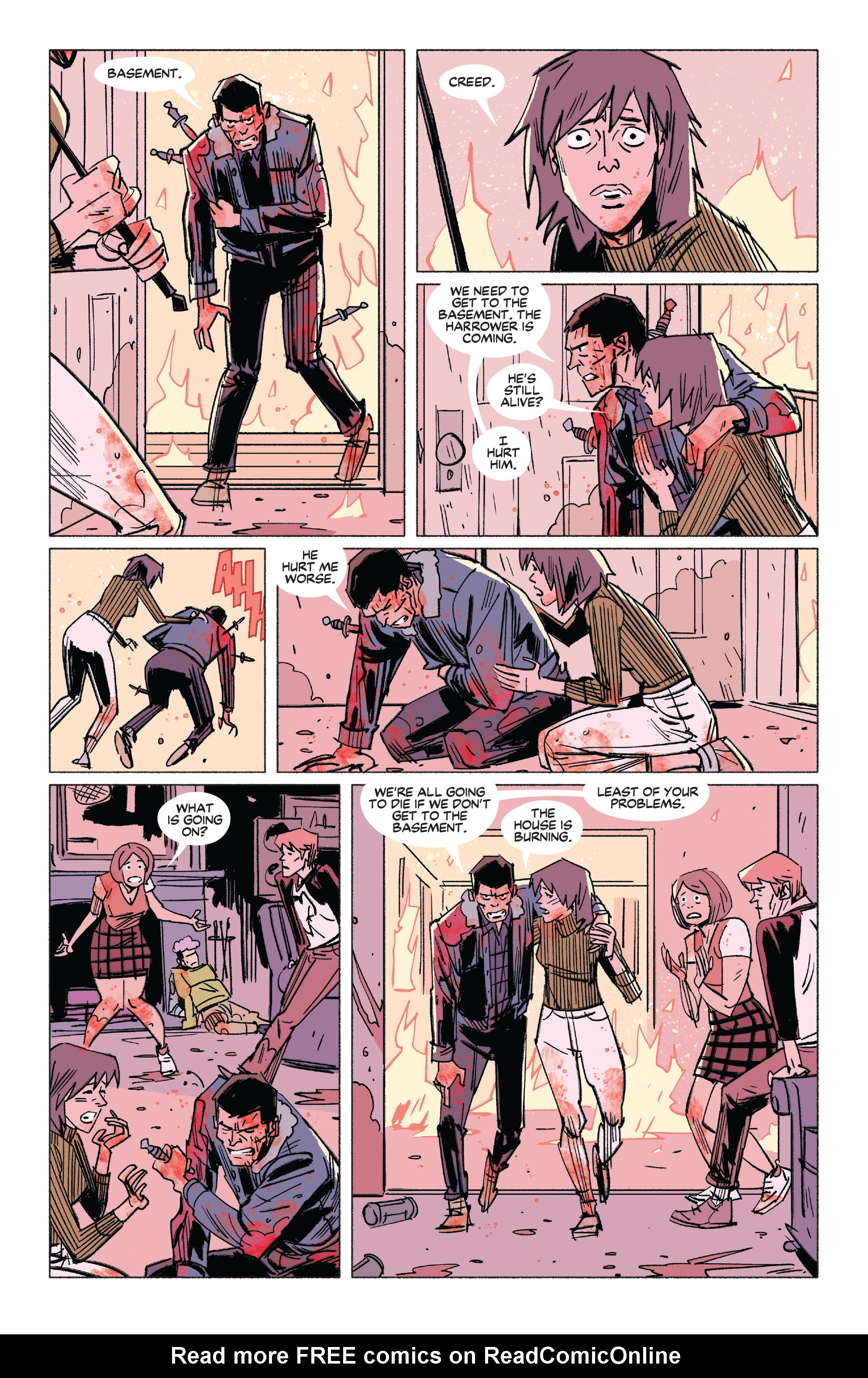 Read online Harrower comic -  Issue #3 - 12