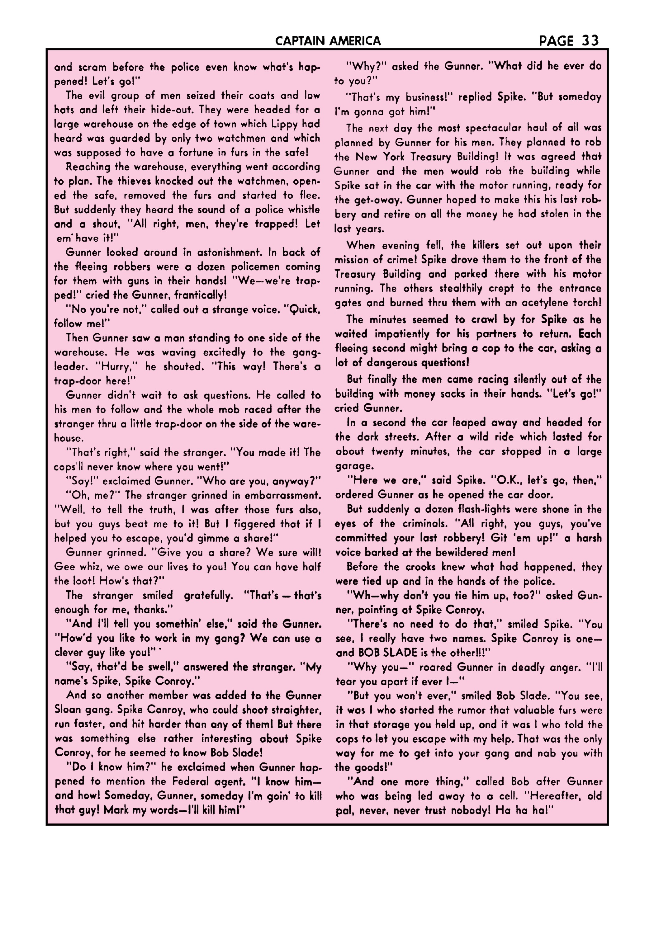 Read online Marvel Masterworks: Golden Age Captain America comic -  Issue # TPB 3 (Part 2) - 74