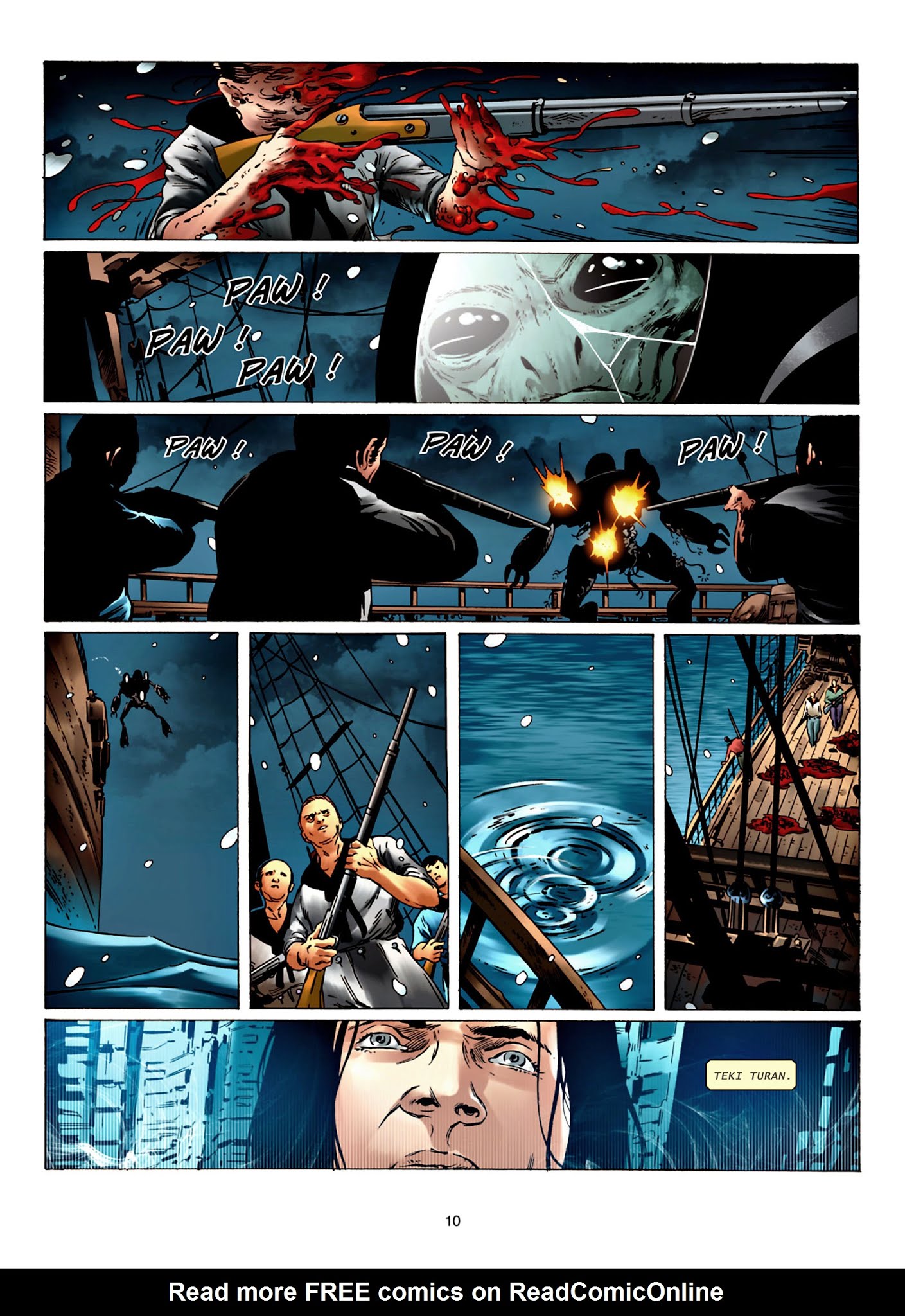Read online Prometheus comic -  Issue #17 - 10