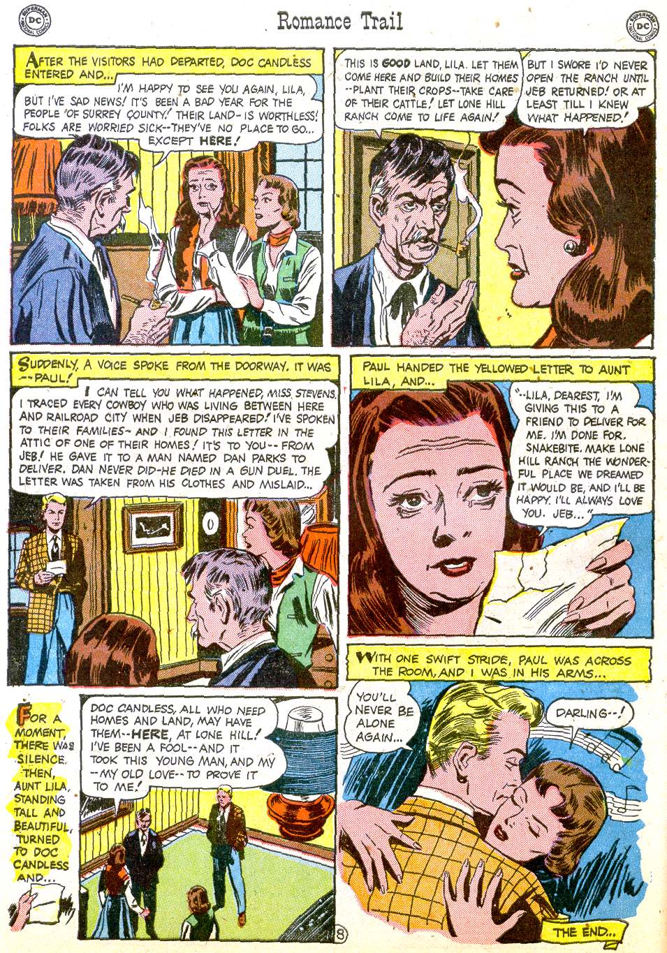 Read online Romance Trail comic -  Issue #5 - 48