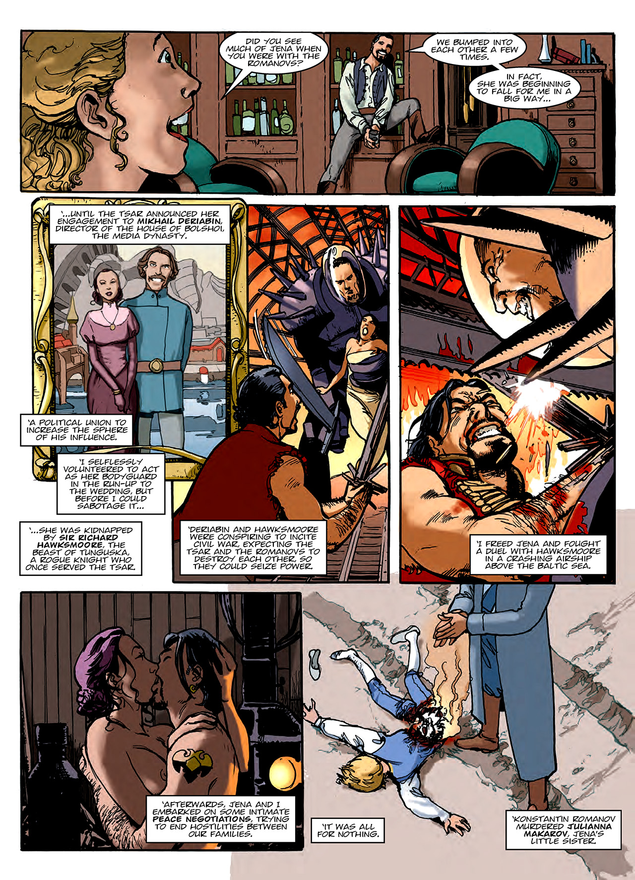 Read online Nikolai Dante comic -  Issue # TPB 11 - 12