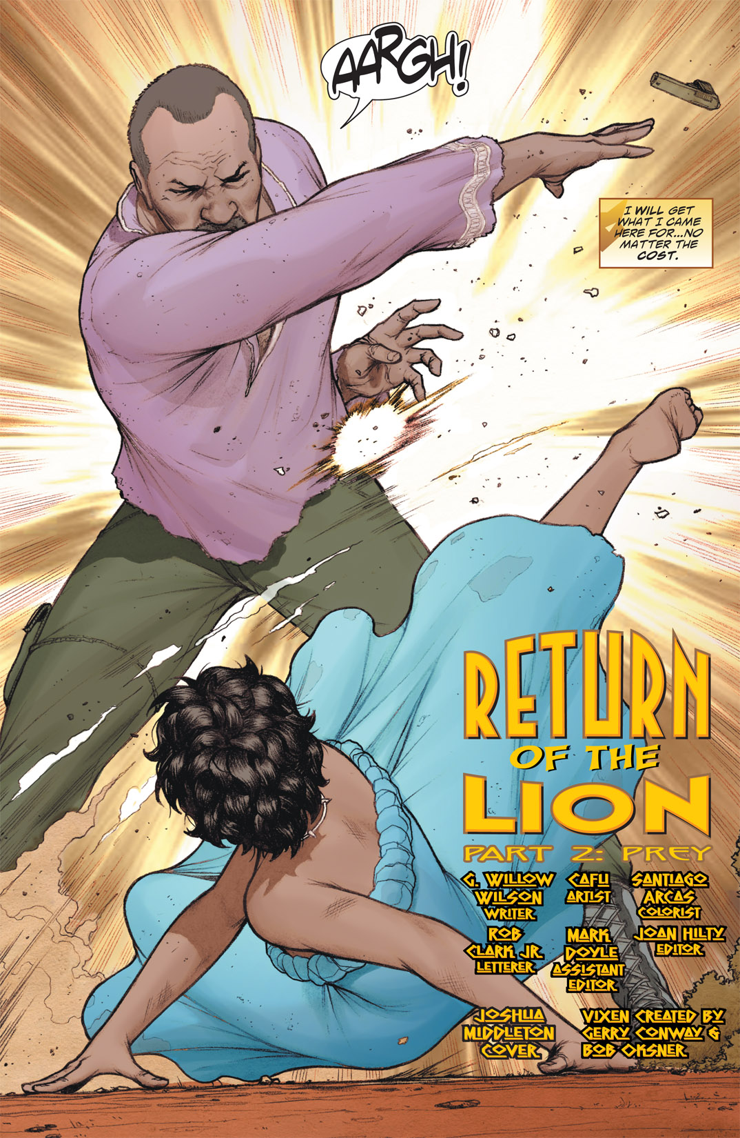 Read online Vixen: Return of the Lion comic -  Issue #2 - 3