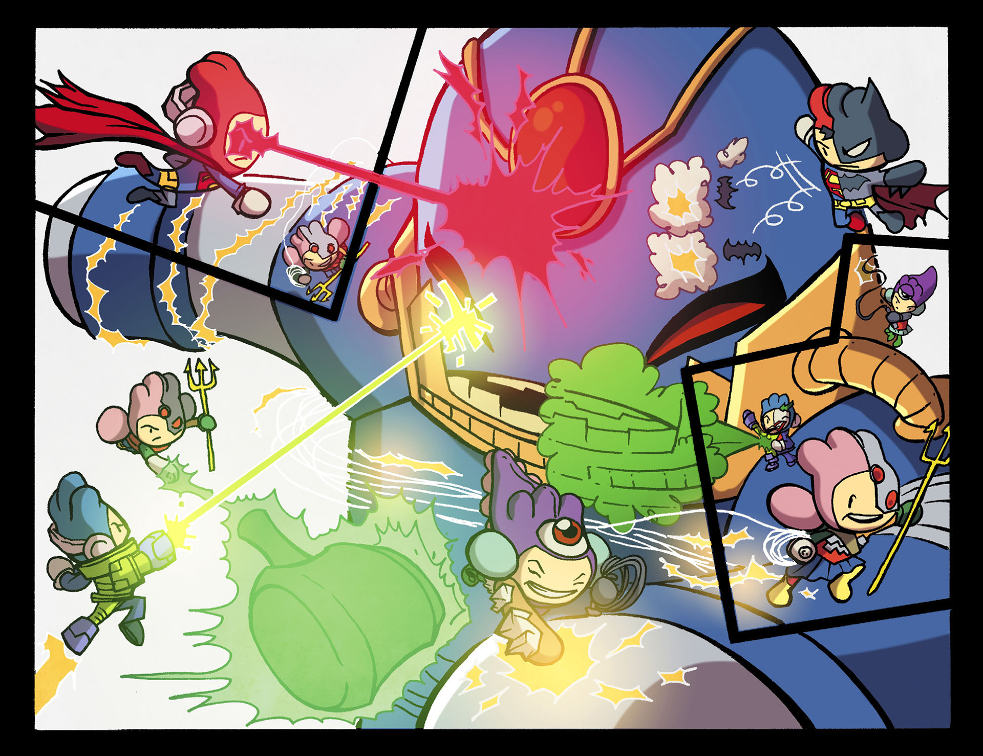 Read online Scribblenauts Unmasked: A Crisis of Imagination comic -  Issue #18 - 10