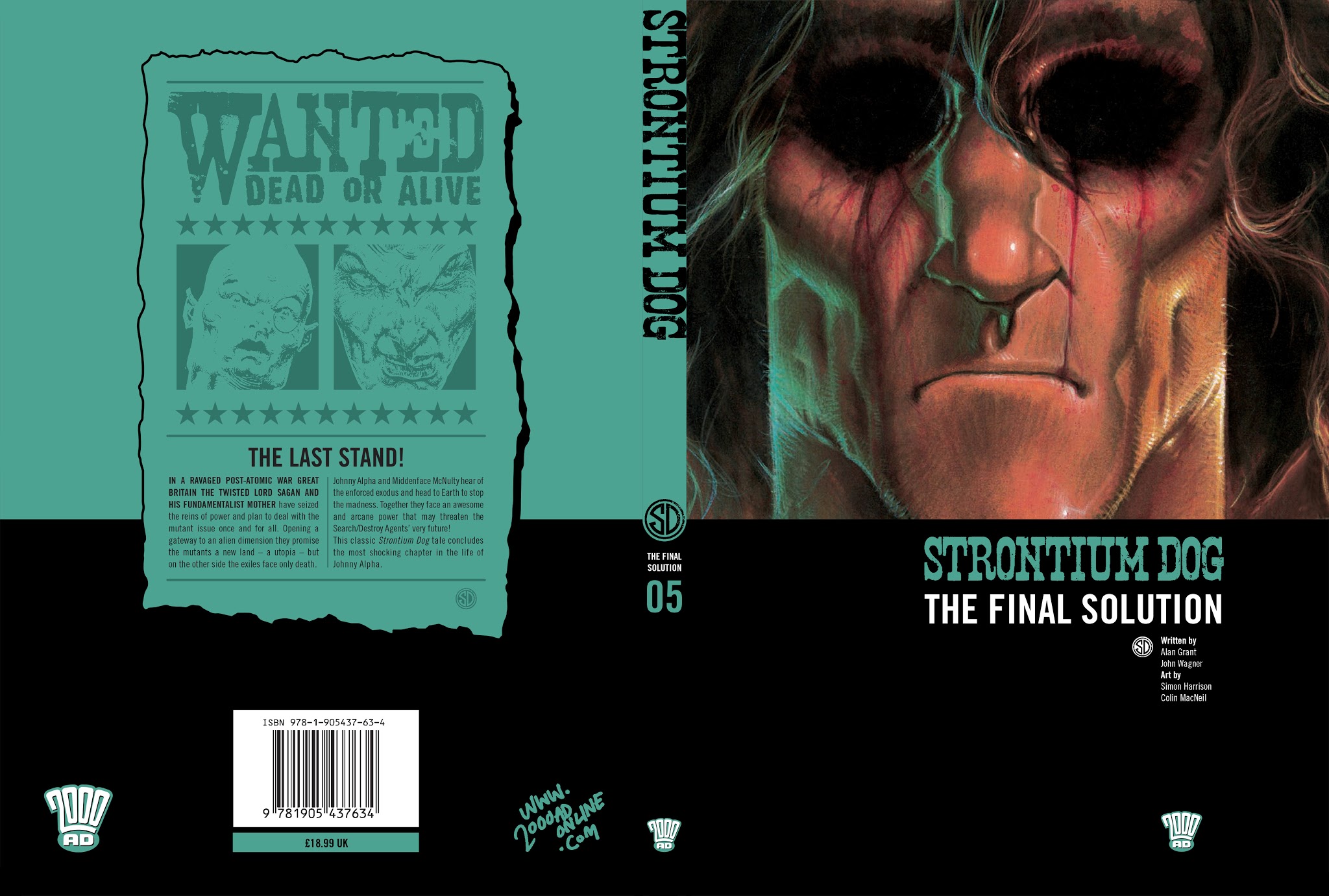 Read online Strontium Dog: The Final Solution comic -  Issue # TPB - 1