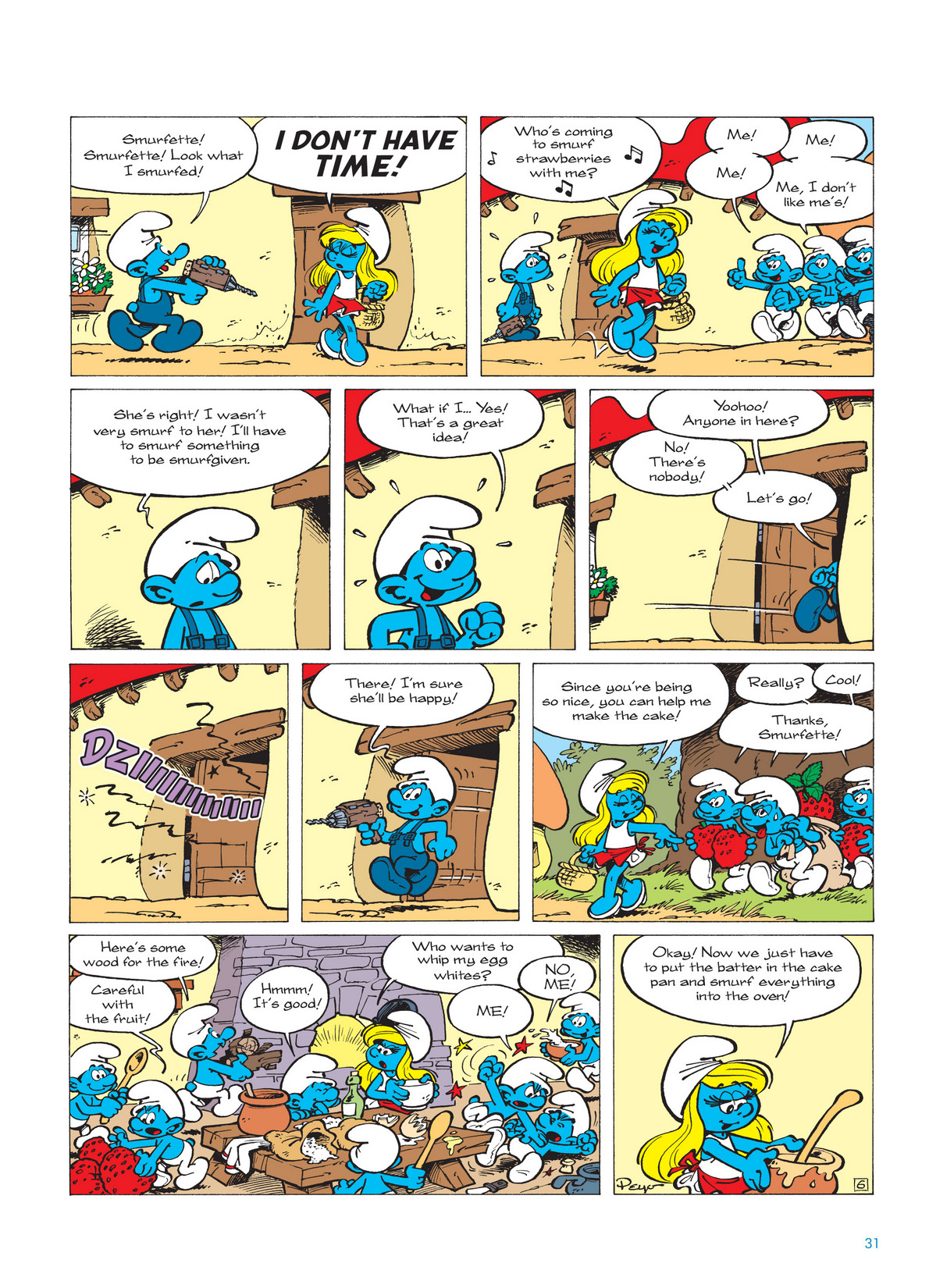 Read online The Smurfs comic -  Issue #10 - 32