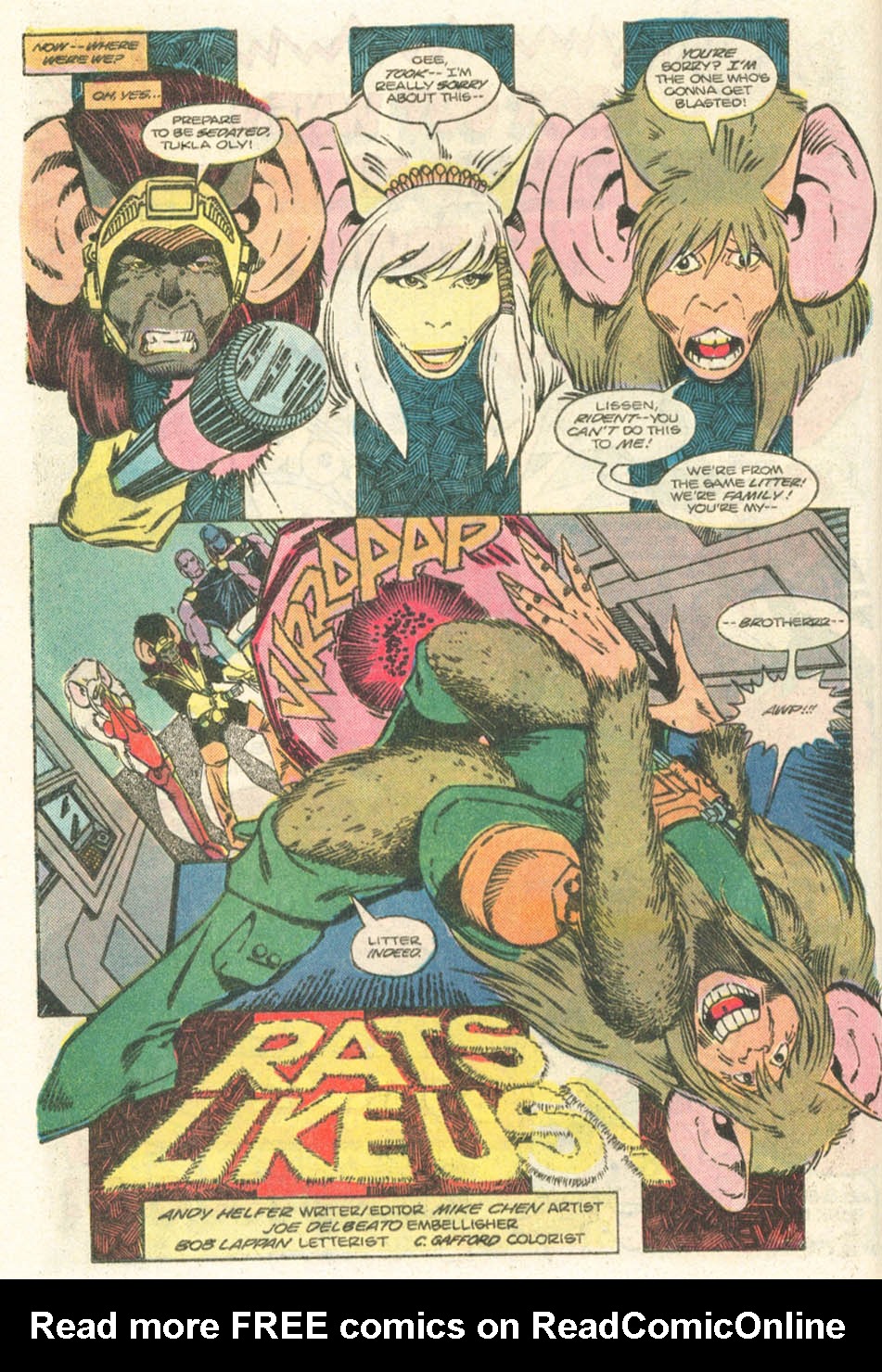 Read online Atari Force (1984) comic -  Issue #17 - 19