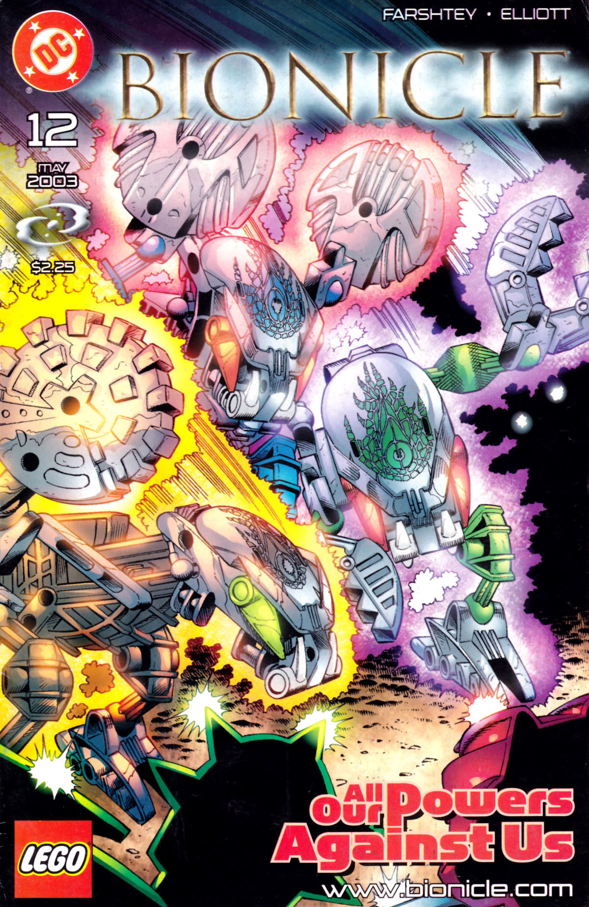 Read online Bionicle comic -  Issue #12 - 1