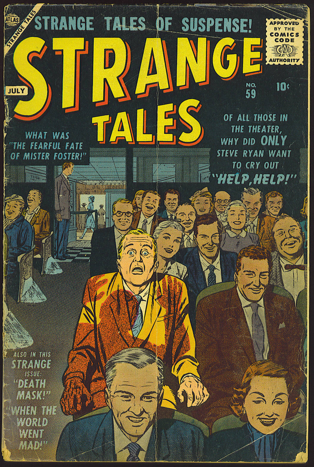 Read online Strange Tales (1951) comic -  Issue #59 - 1
