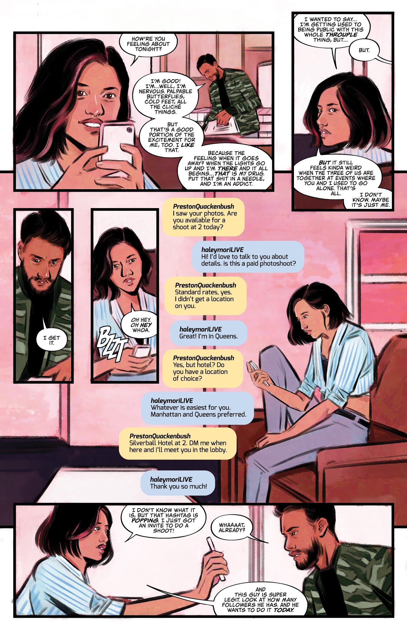 Read online Snap Flash Hustle comic -  Issue #1 - 11