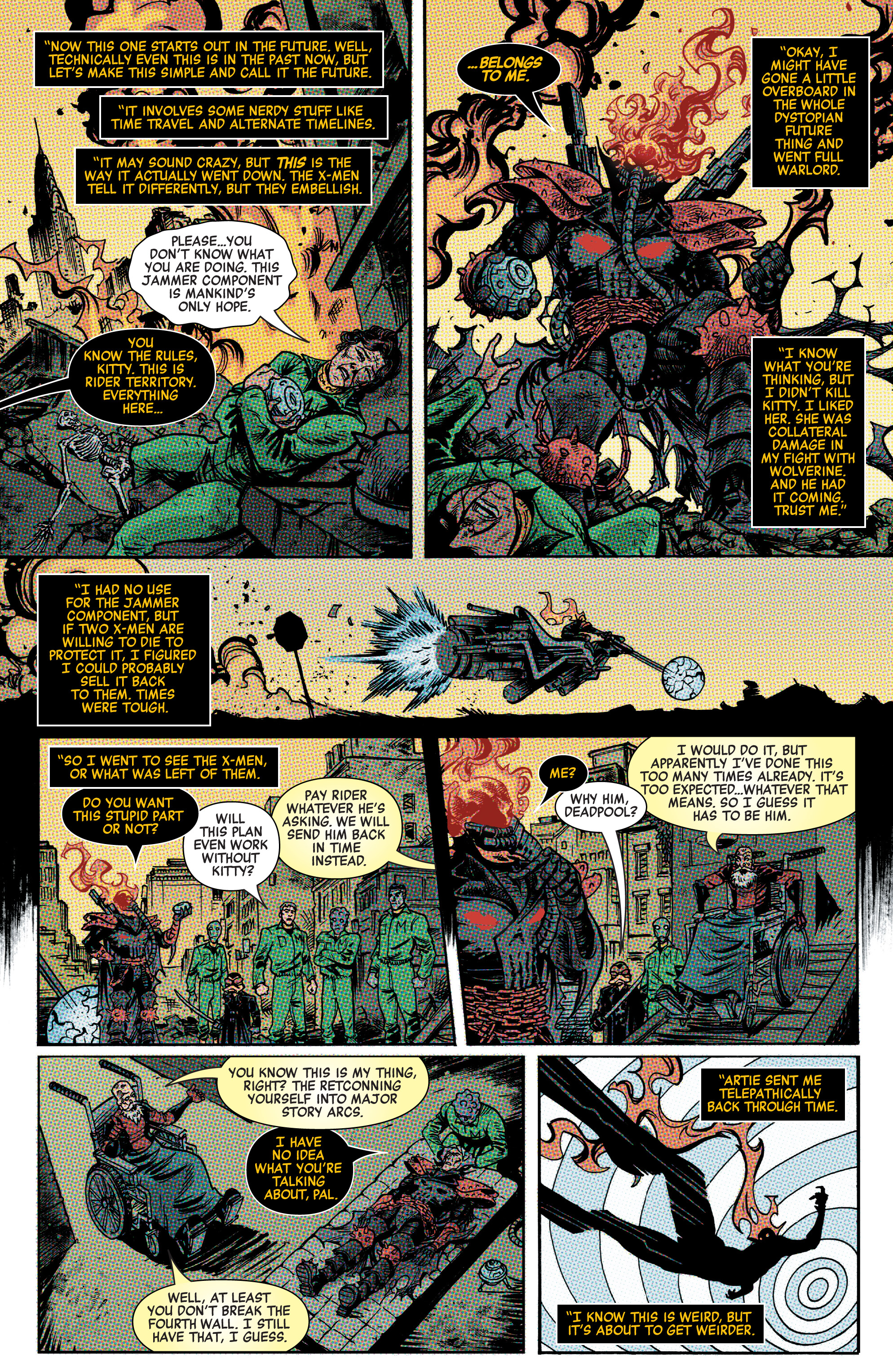 Read online Cosmic Ghost Rider Destroys Marvel History comic -  Issue # _TPB - 60
