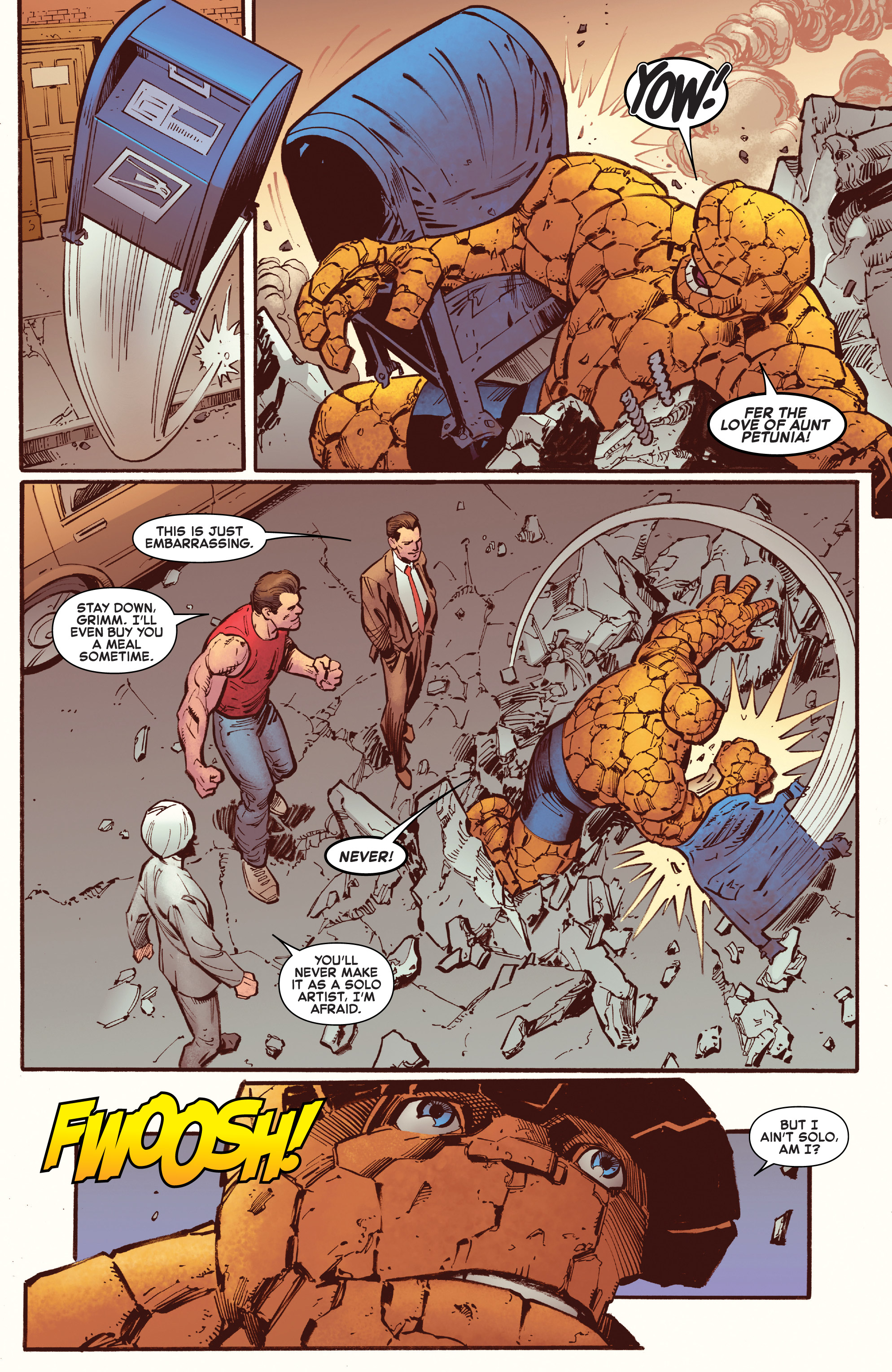 Read online Fantastic Four: 4 Yancy Street comic -  Issue # Full - 19