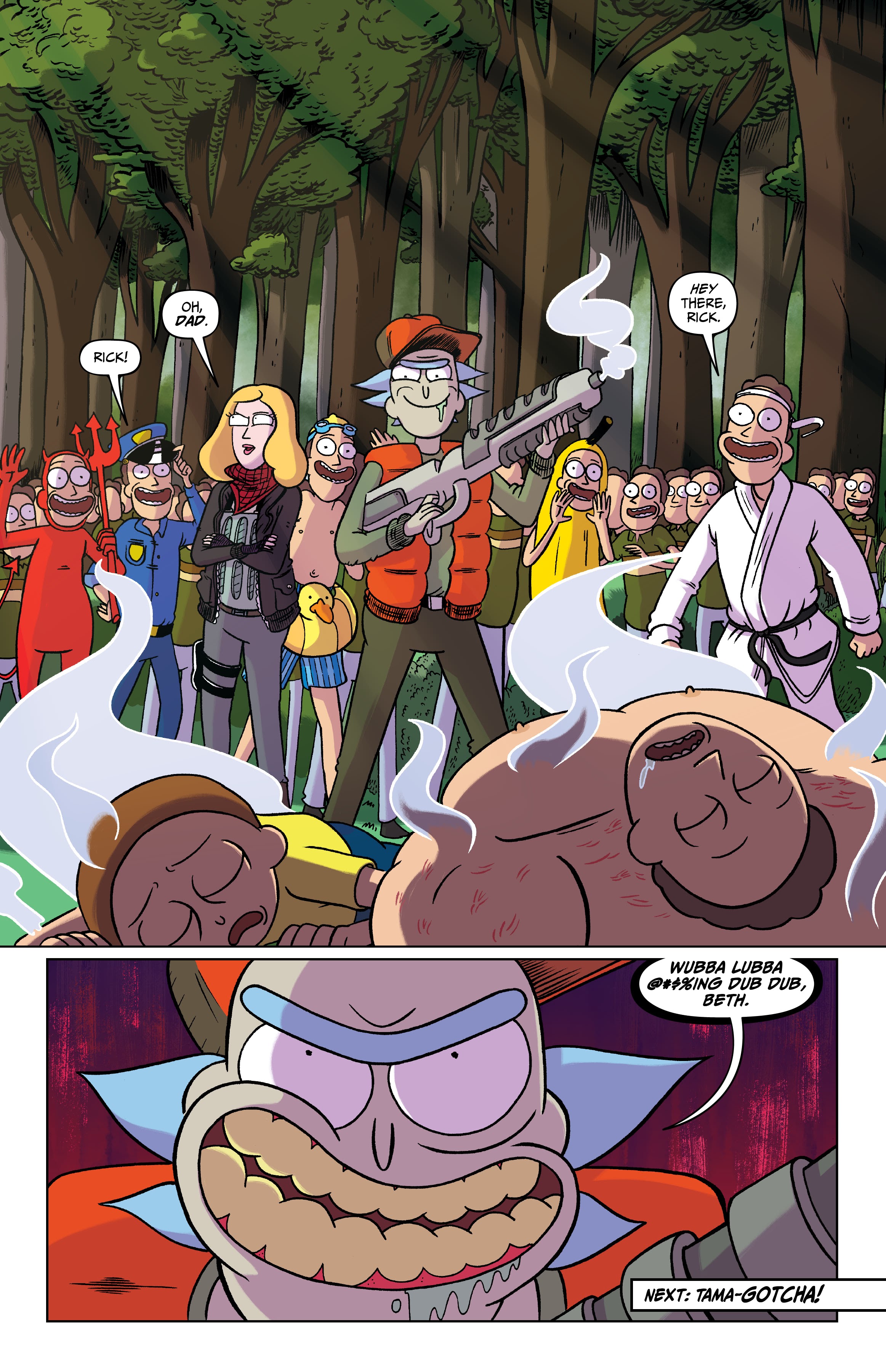 Read online Rick and Morty comic -  Issue # (2015) _Deluxe Edition 4 (Part 2) - 92