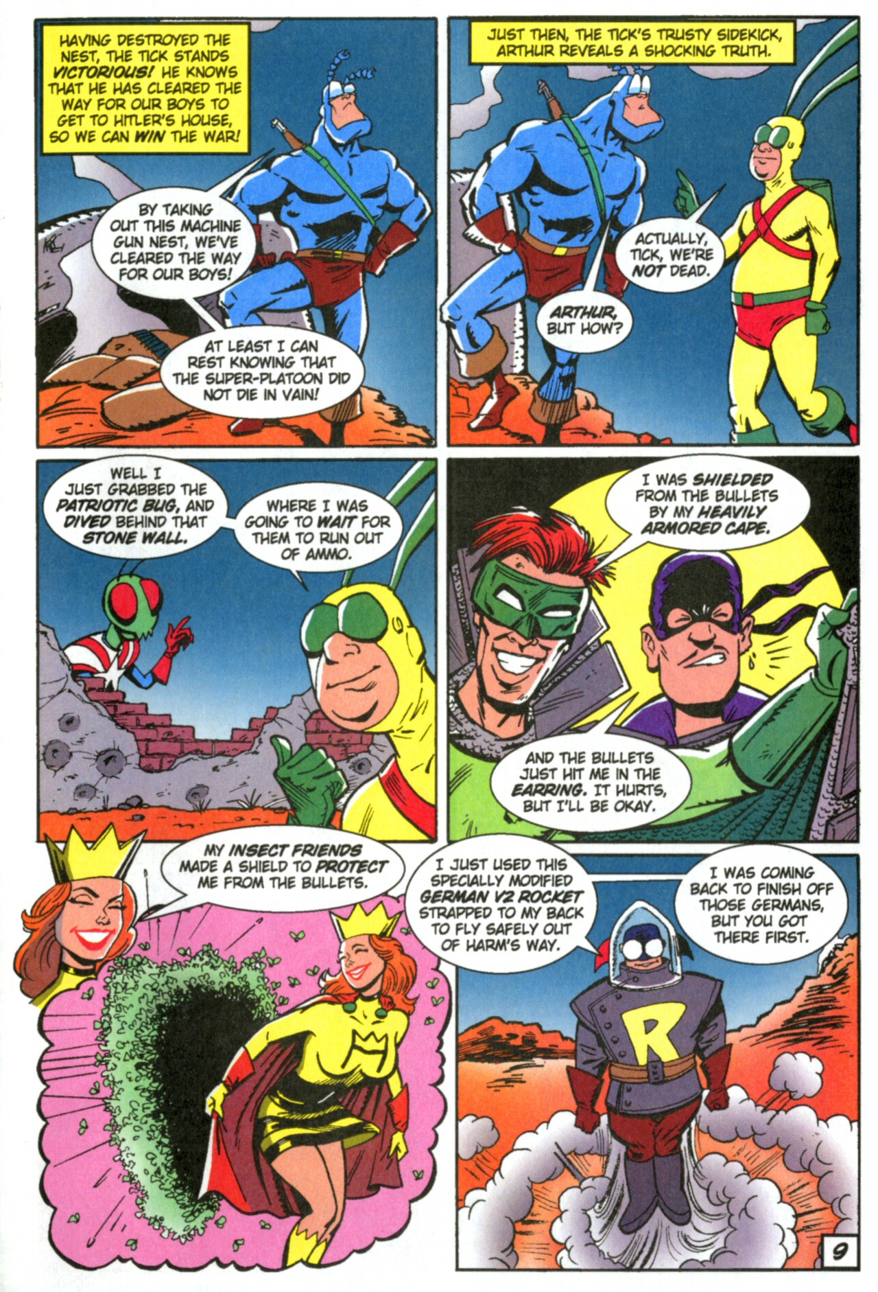 Read online The Tick's Golden Age Comic comic -  Issue #1 - 23