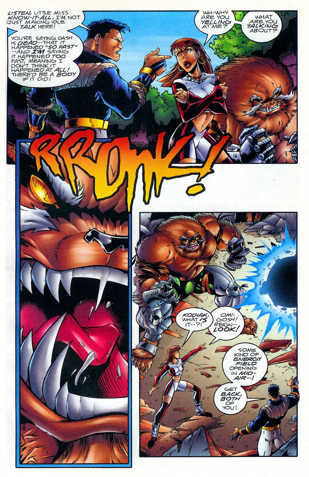 Read online New Force comic -  Issue #4 - 11