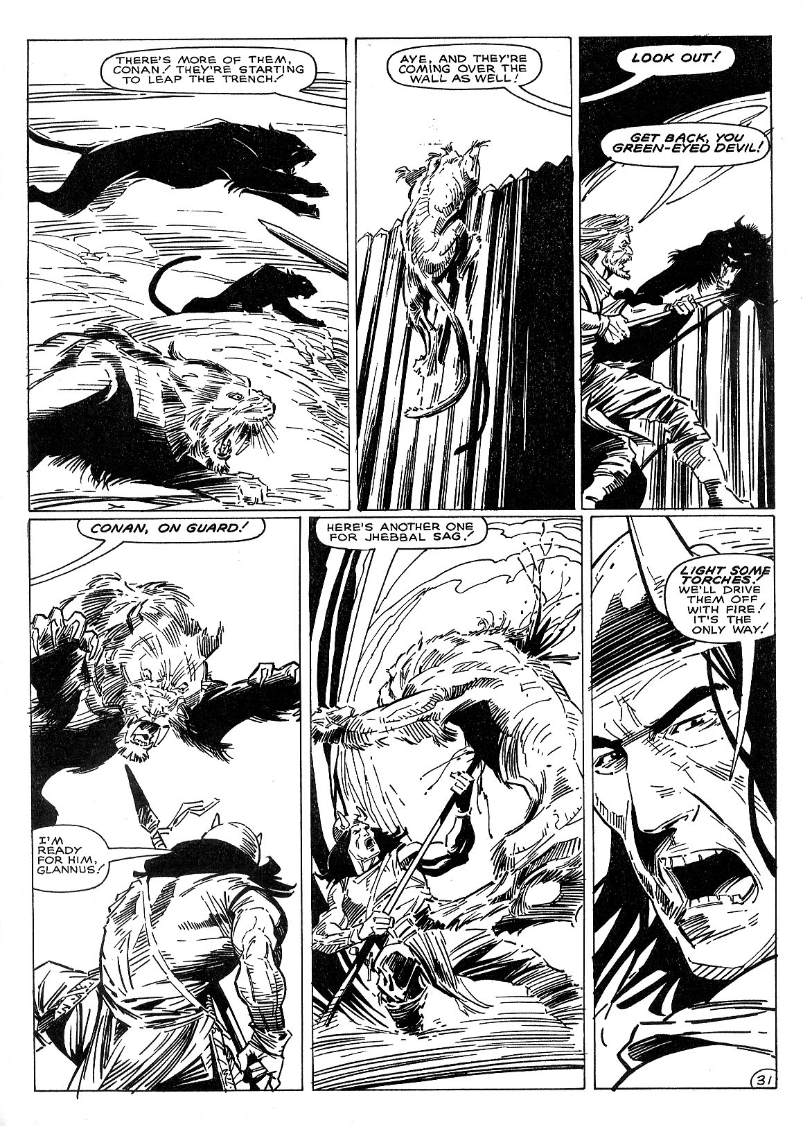 Read online The Savage Sword Of Conan comic -  Issue #143 - 37