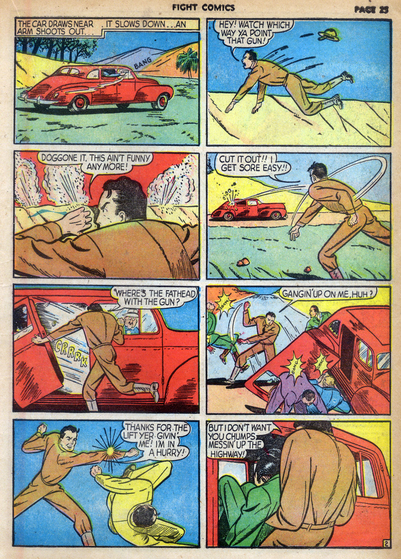 Read online Fight Comics comic -  Issue #8 - 27