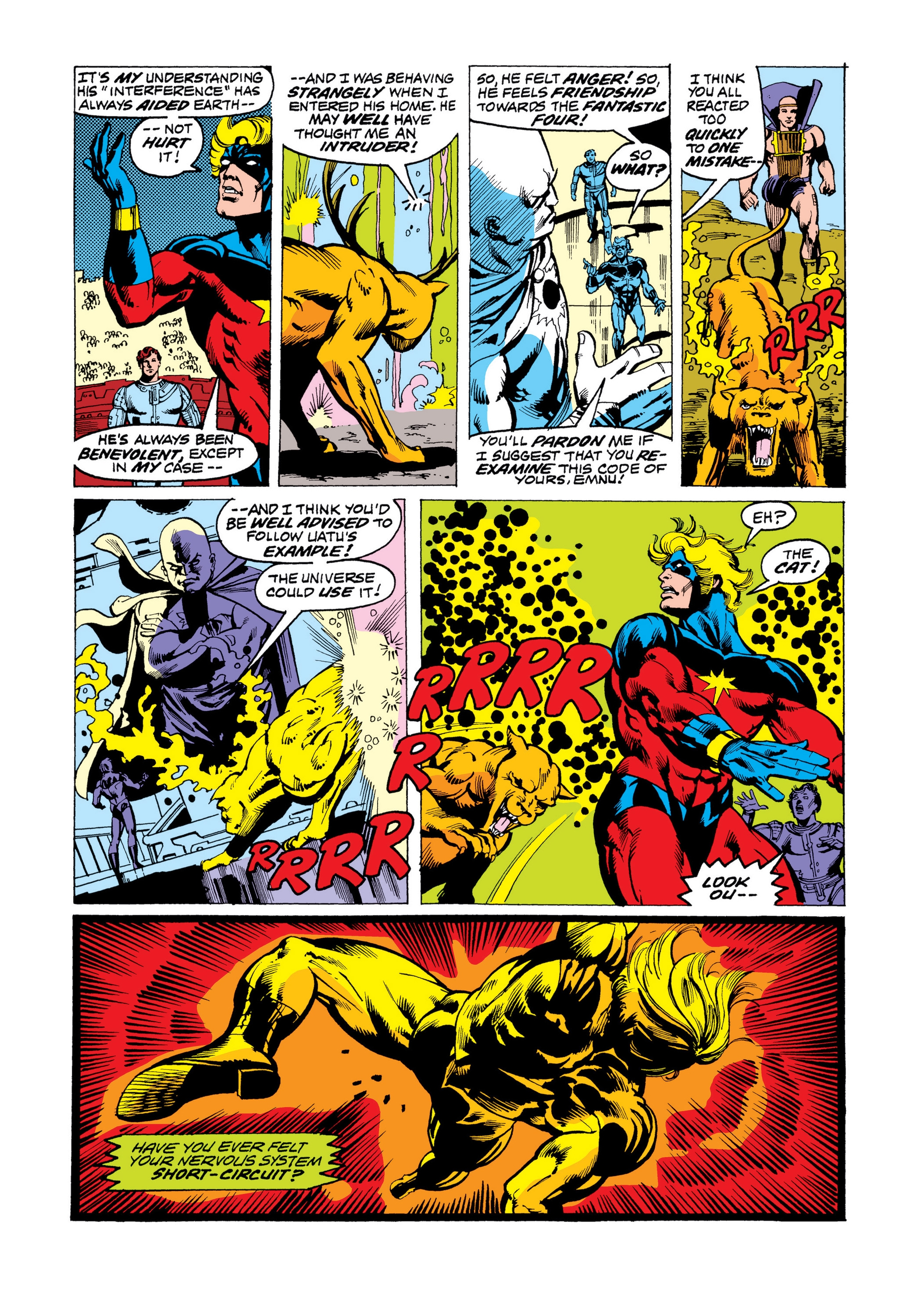 Read online Marvel Masterworks: Captain Marvel comic -  Issue # TPB 4 (Part 1) - 98