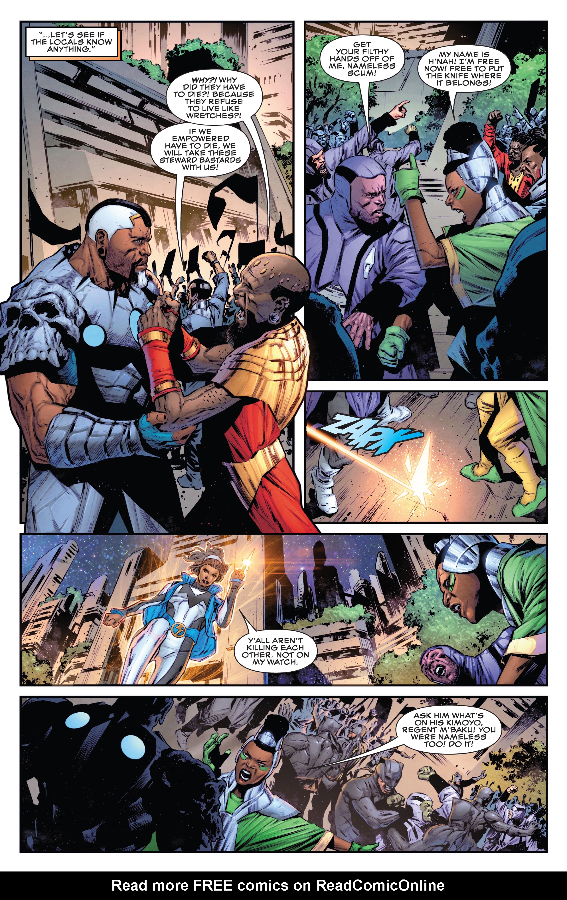 Read online Wakanda comic -  Issue #2 - 12