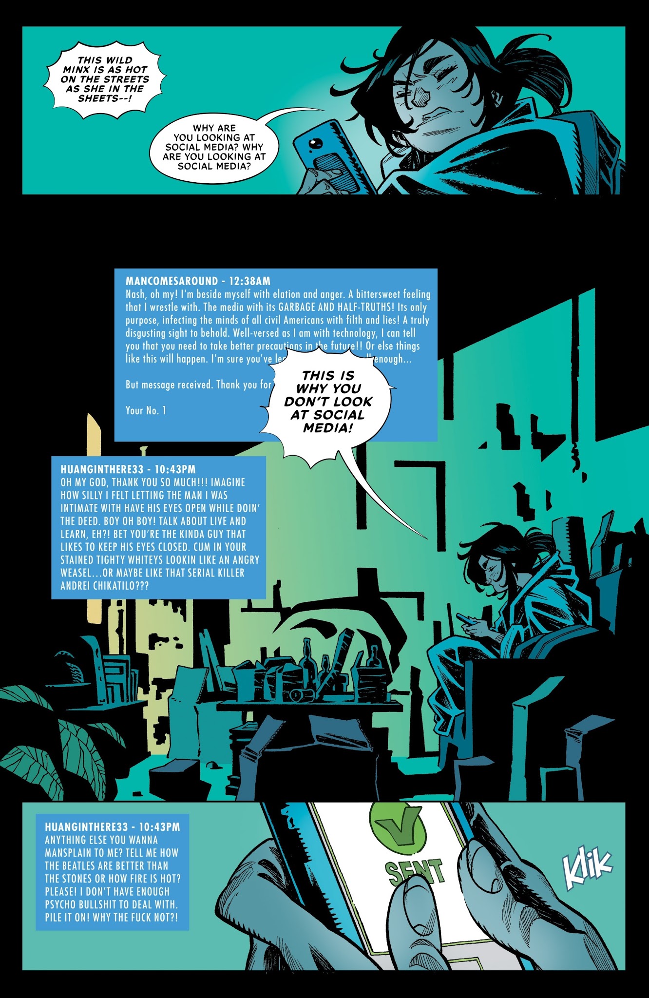 Read online No. 1 With A Bullet comic -  Issue #2 - 17