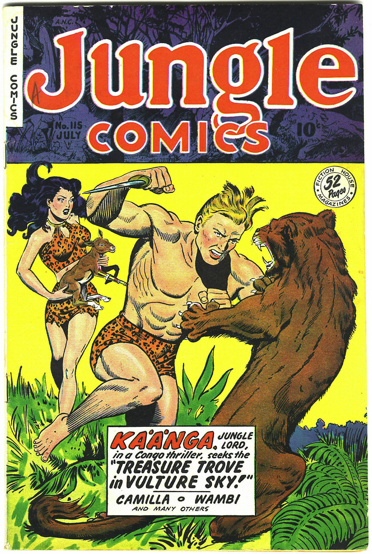 Read online Jungle Comics comic -  Issue #115 - 1